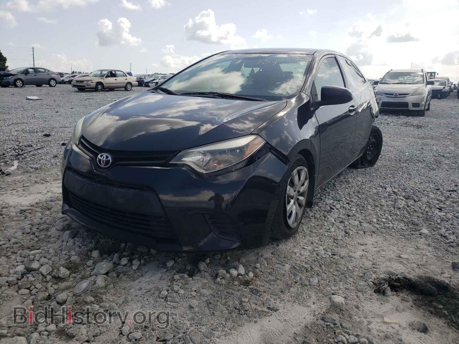 2014 TOYOTA COROLLA - VIN: 2T1BURHE2EC058111 - Фото 2