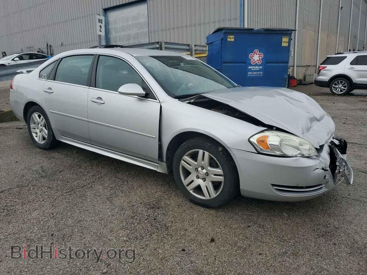 2012 CHEVROLET IMPALA - VIN: 2G1WB5E37C1111912 - Фото 4