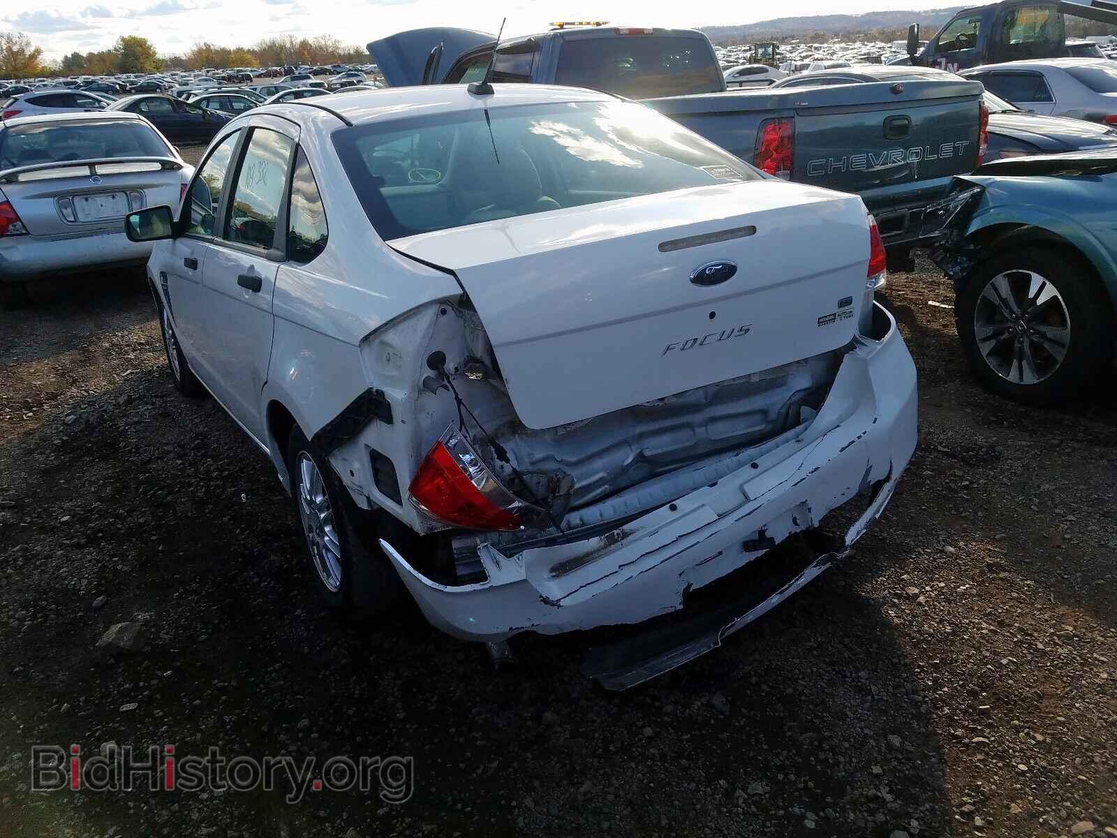 2008 FORD FOCUS SE - VIN: 1FAHP35N38W281374 - Фото 3