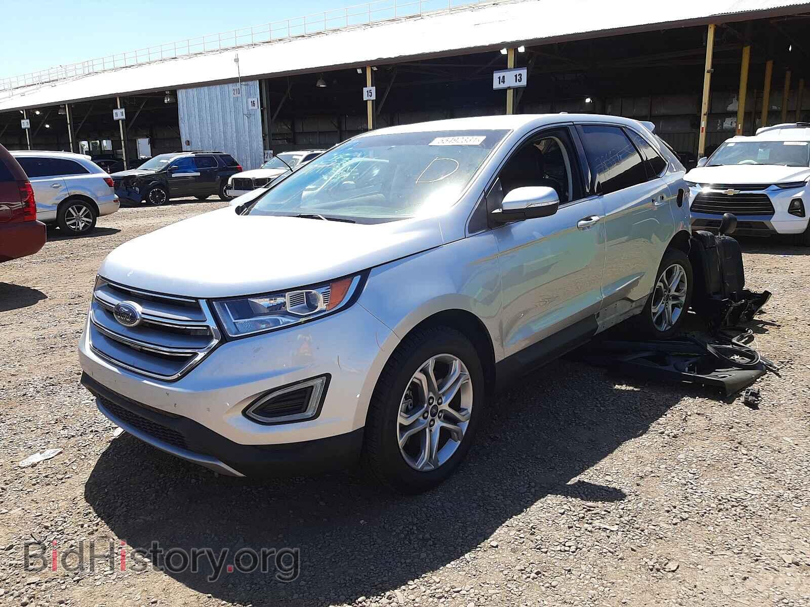 2017 FORD EDGE - VIN: 2FMPK4K99HBB82511 - Фото 2