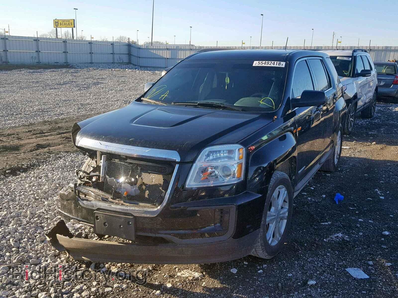 2017 GMC TERRAIN - VIN: 2GKALMEKXH6269305 - Фото 2