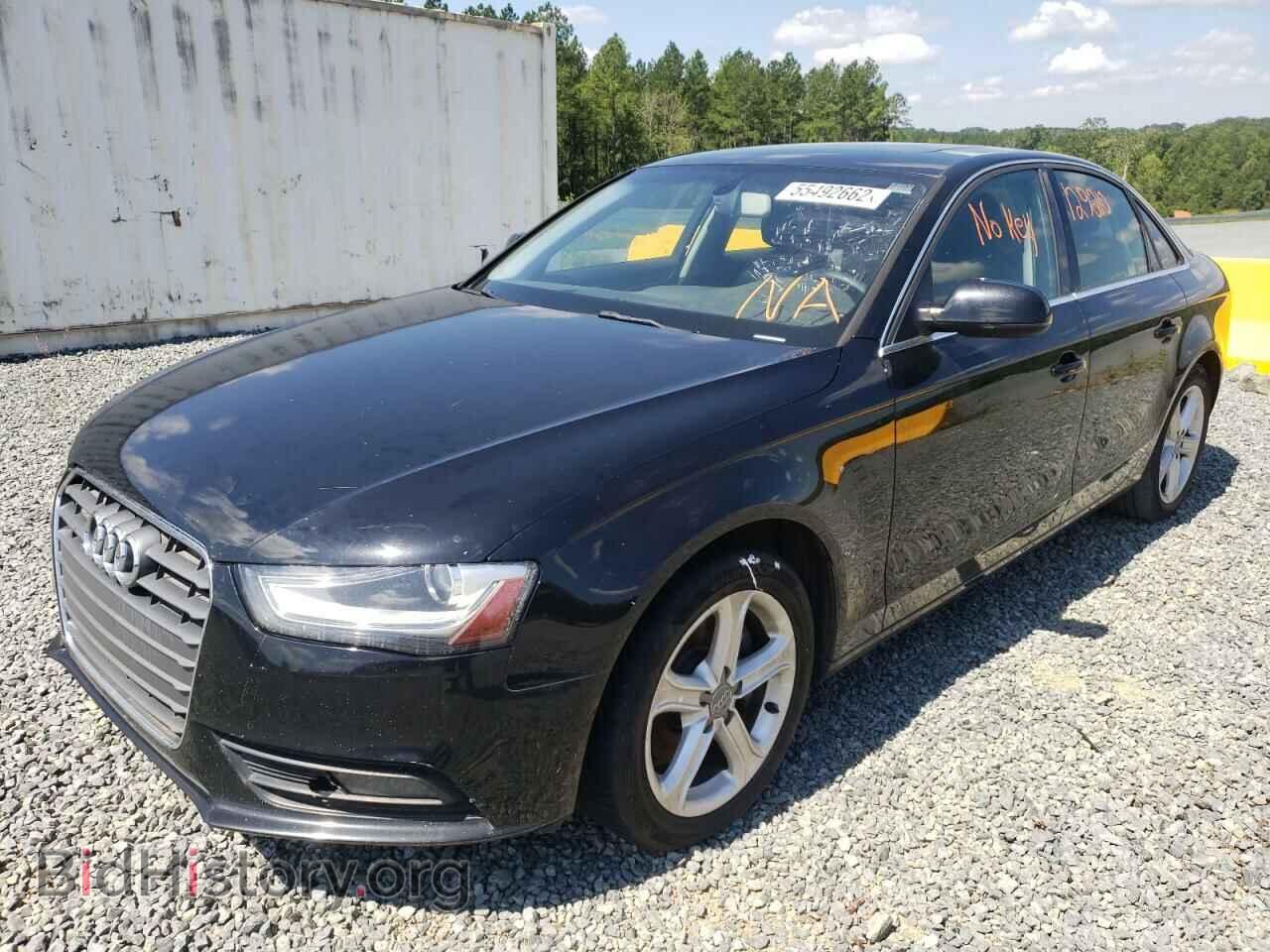 2013 AUDI A4 - VIN: WAUAFAFL6DN019345 - Фото 2