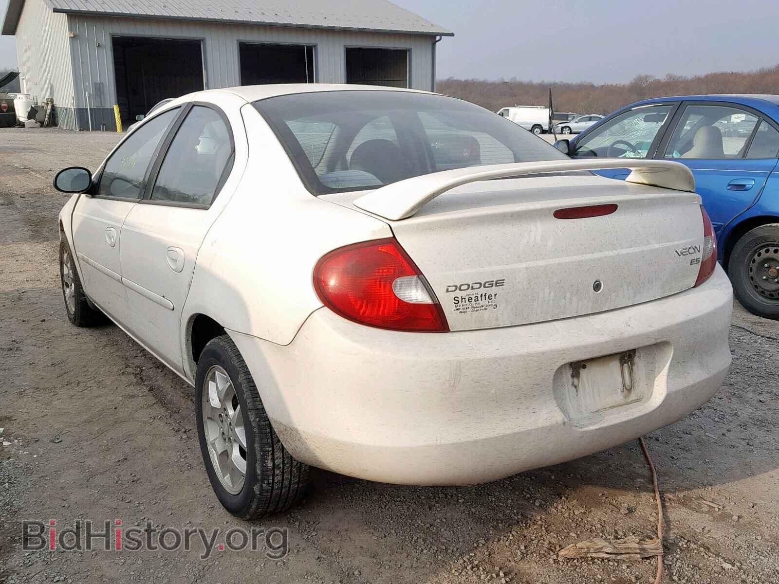 2002 DODGE NEON - VIN: 1B3ES56C92D551958 - Фото 3
