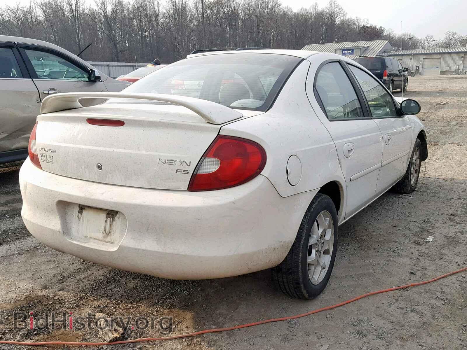 2002 DODGE NEON - VIN: 1B3ES56C92D551958 - Фото 4