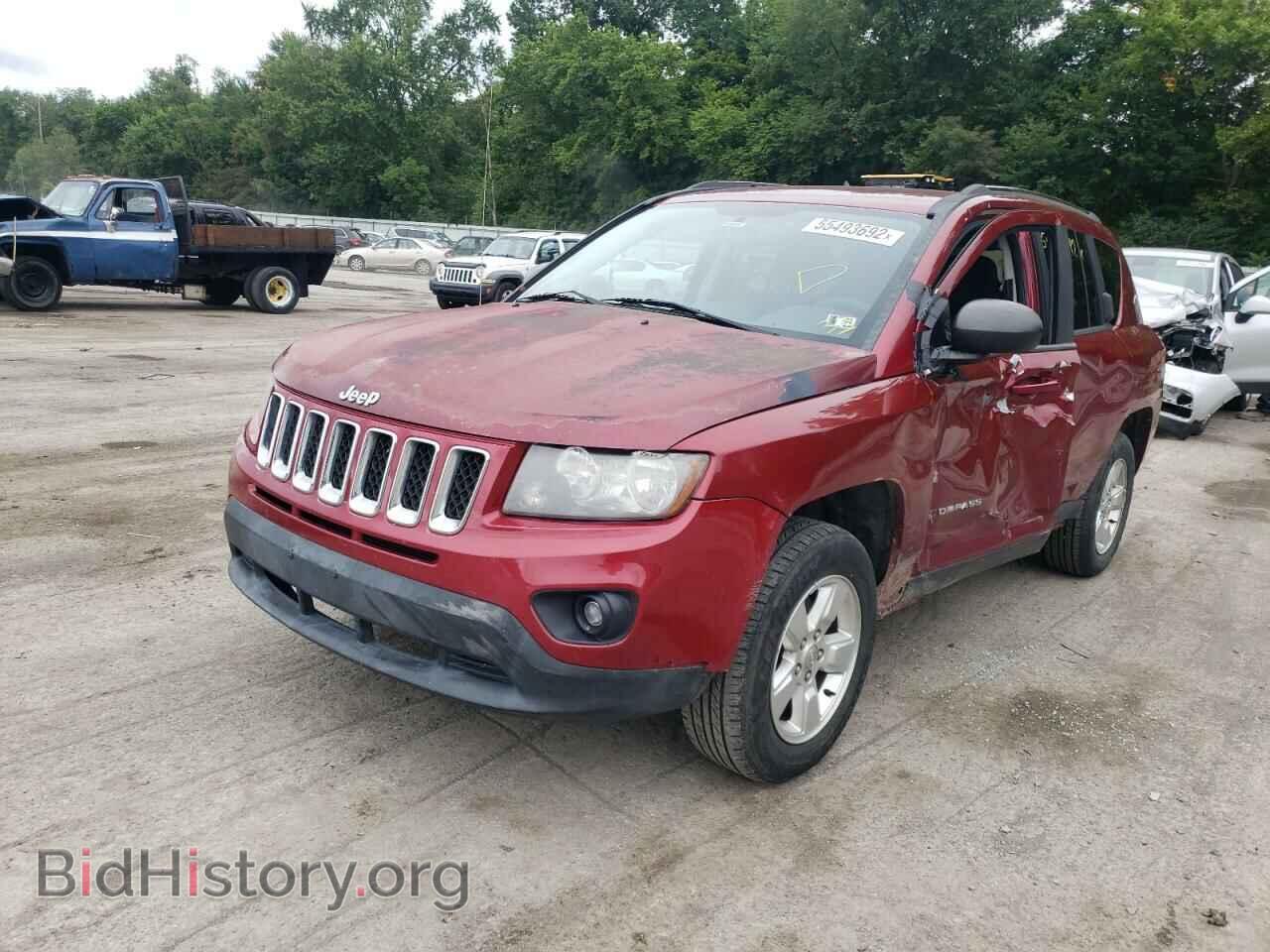 2014 JEEP COMPASS - VIN: 1C4NJCBA8ED504046 - Фото 2