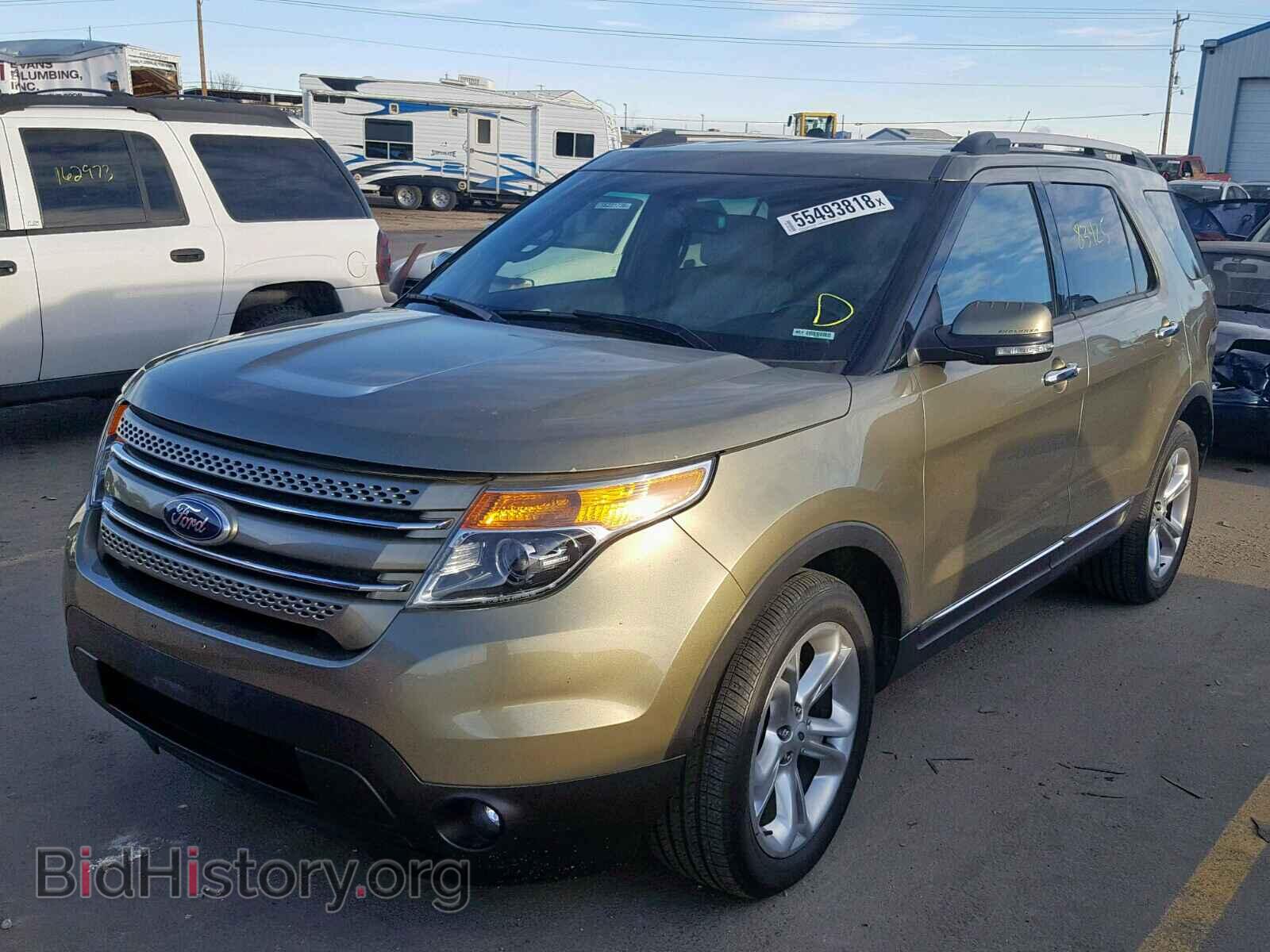2013 FORD EXPLORER L - VIN: 1FM5K8F81DGC72030 - Photo 2