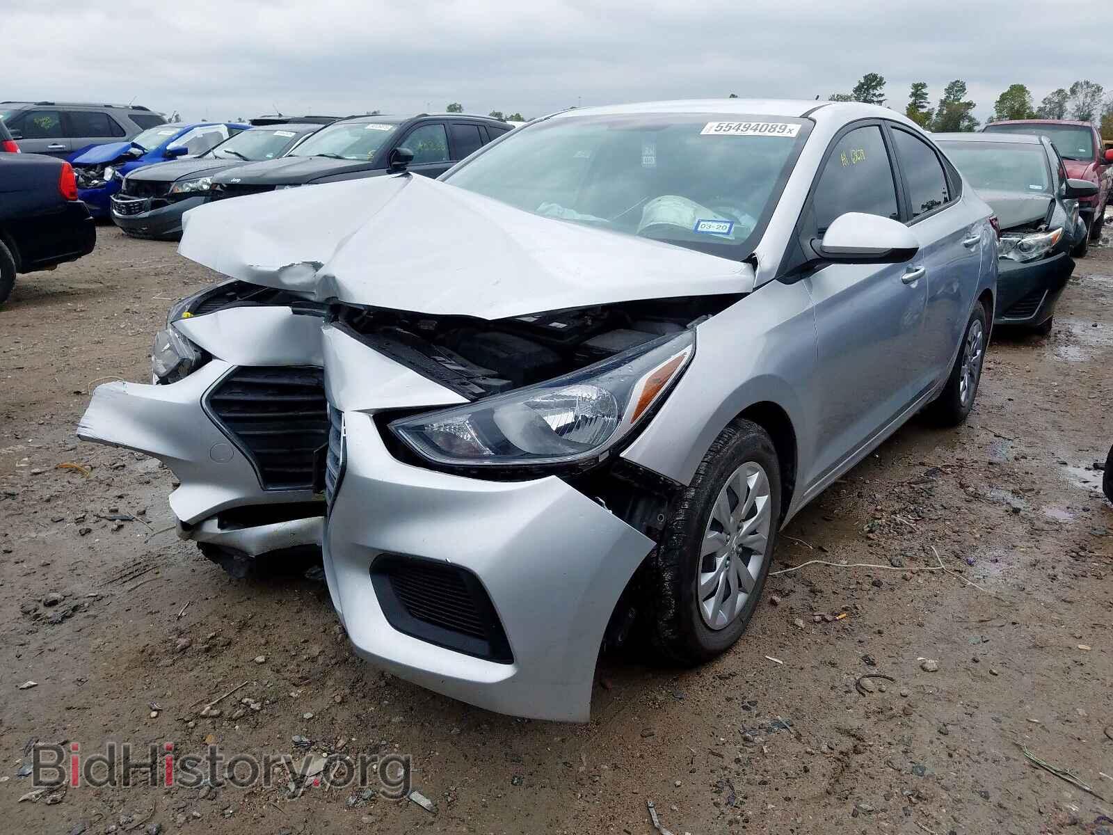 2018 HYUNDAI ACCENT - VIN: 3KPC24A36JE010712 - Фото 2