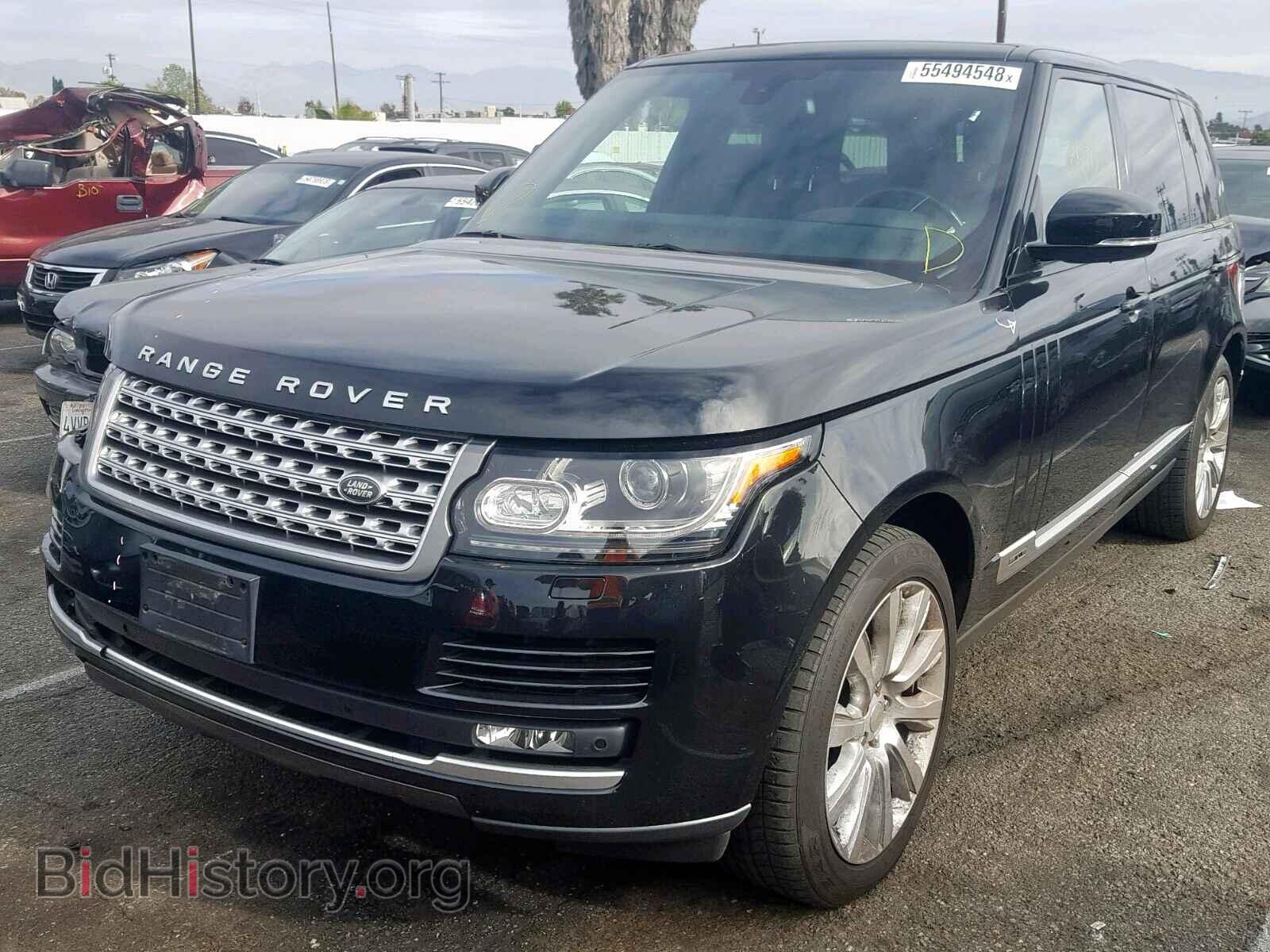 2014 LAND ROVER RANGE ROVE - VIN: SALGS3TF6EA176233 - Фото 2