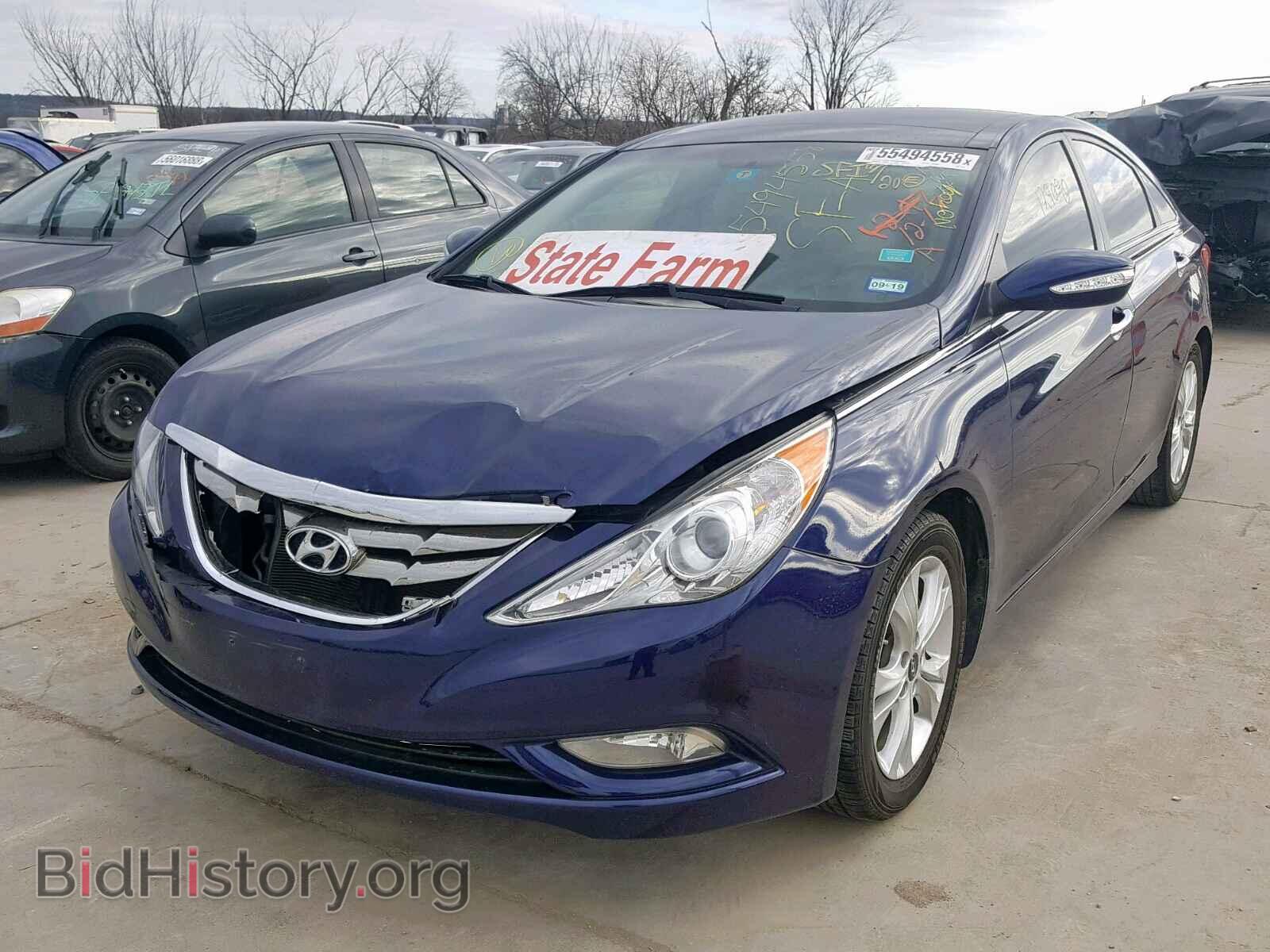 2012 HYUNDAI SONATA - VIN: 5NPEC4AC2CH346765 - Фото 2