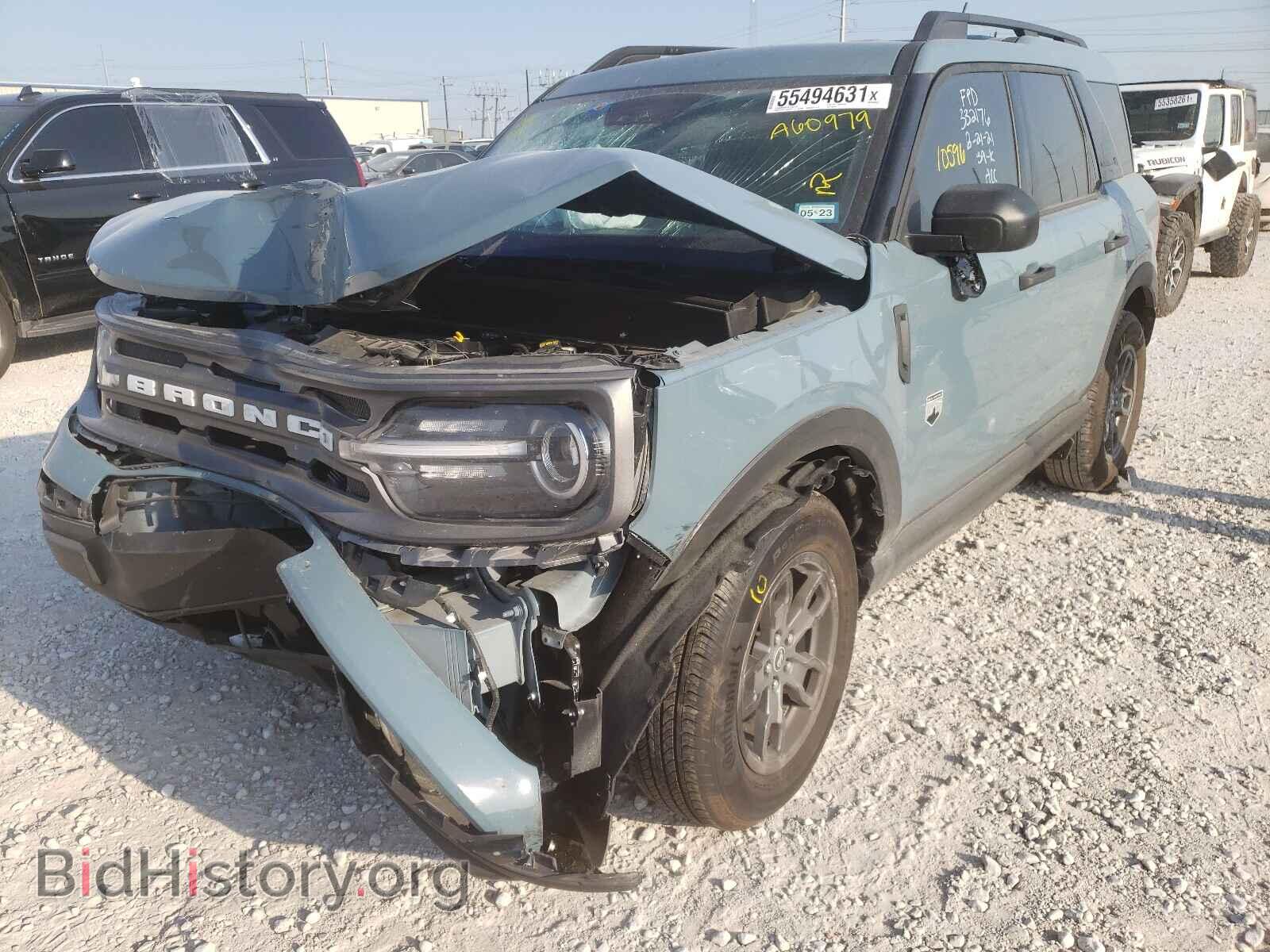 2021 FORD BRONCO - VIN: 3FMCR9B67MRA60979 - Фото 2