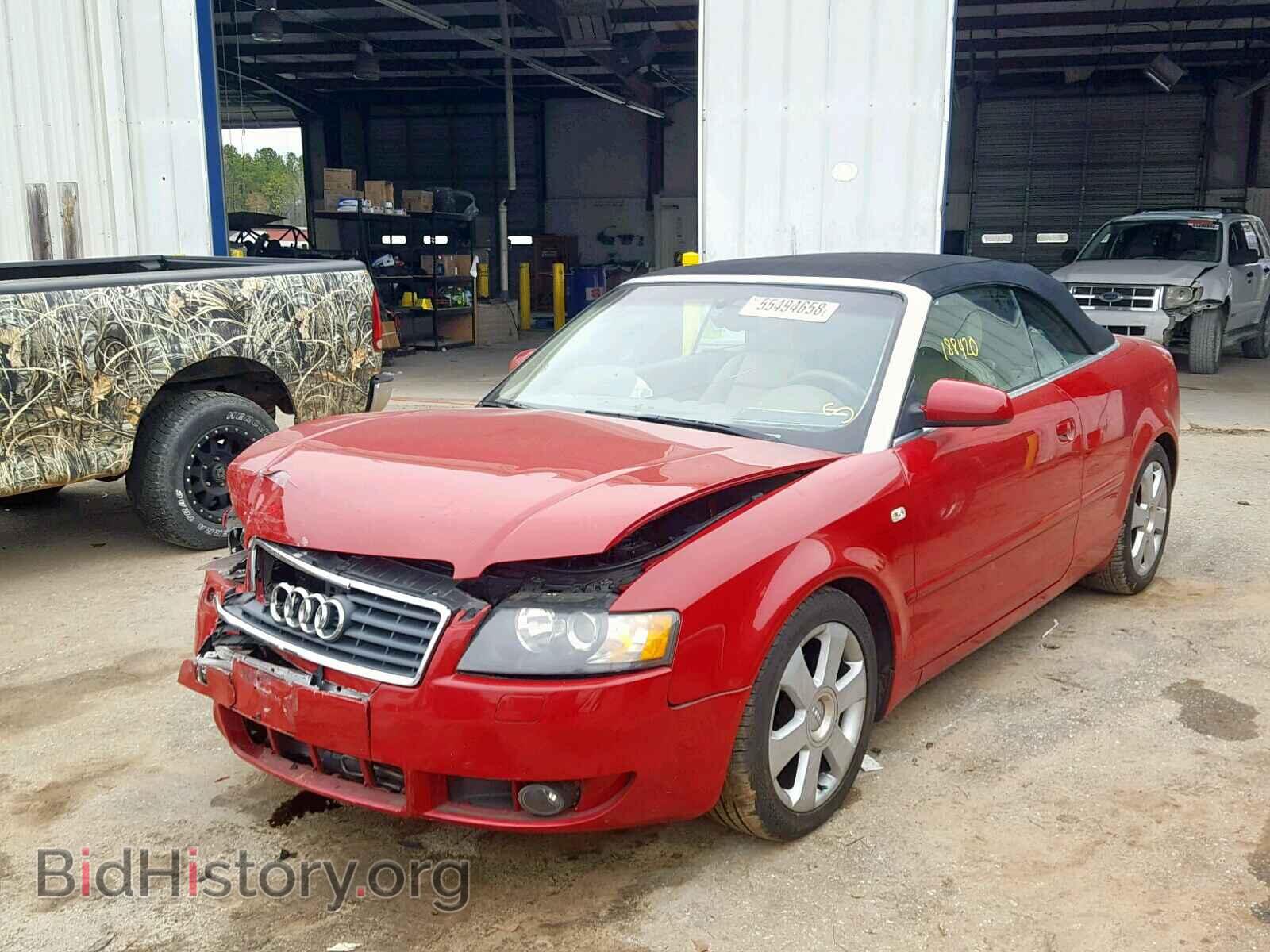 2006 AUDI A4 - VIN: WAUAC48H16K007952 - Фото 2