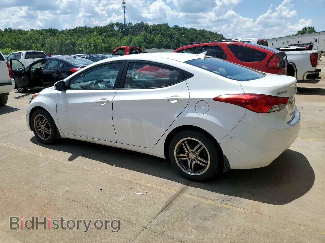 2012 HYUNDAI ELANTRA - VIN: 5NPDH4AE2CH140067 - Фото 2