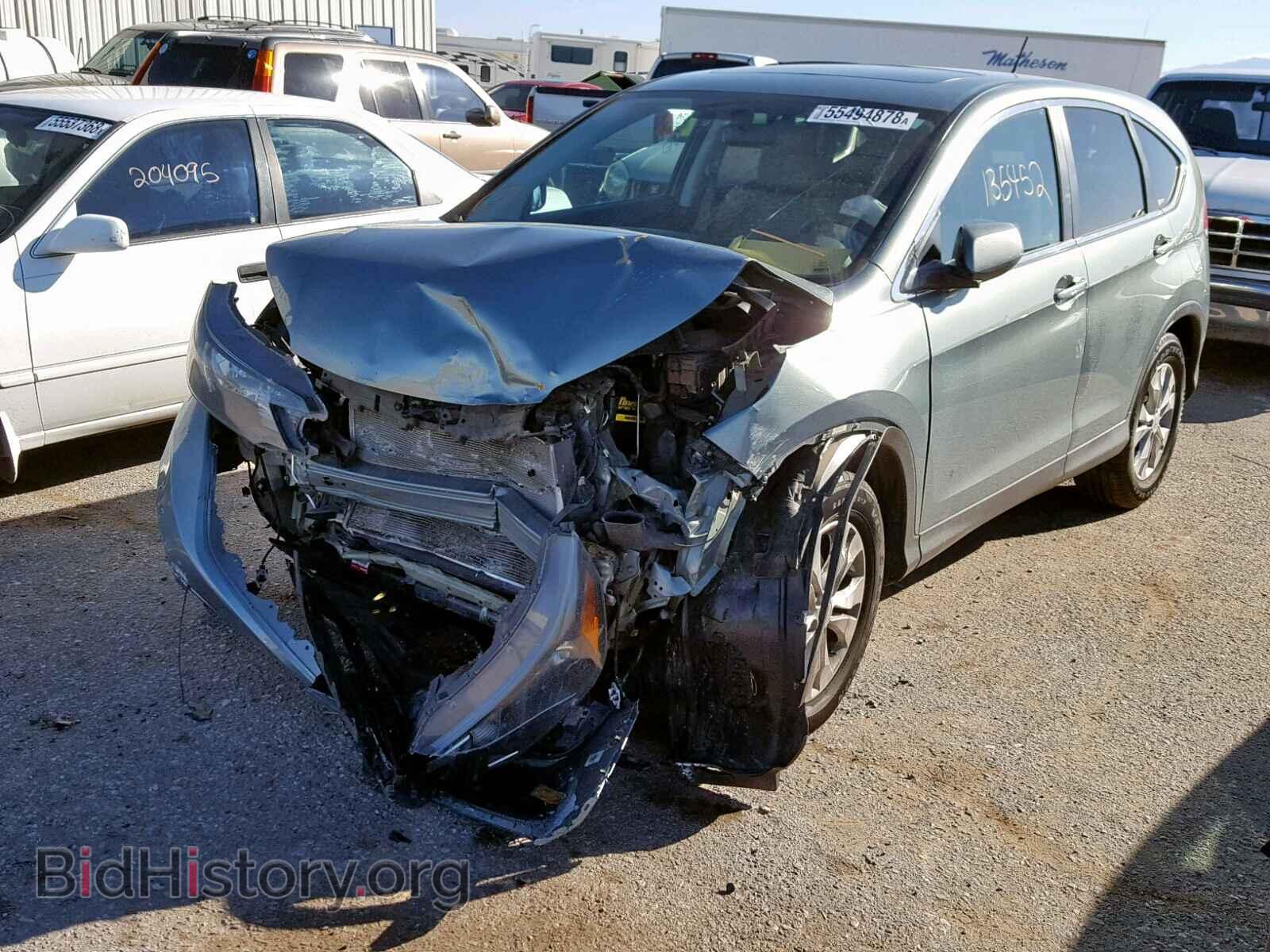 2012 HONDA CR-V EX - VIN: 2HKRM4H54CH631344 - Фото 2