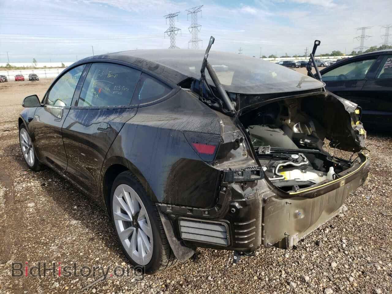 2022 TESLA MODEL 3 - VIN: 5YJ3E1EA5NF185192 - Фото 3
