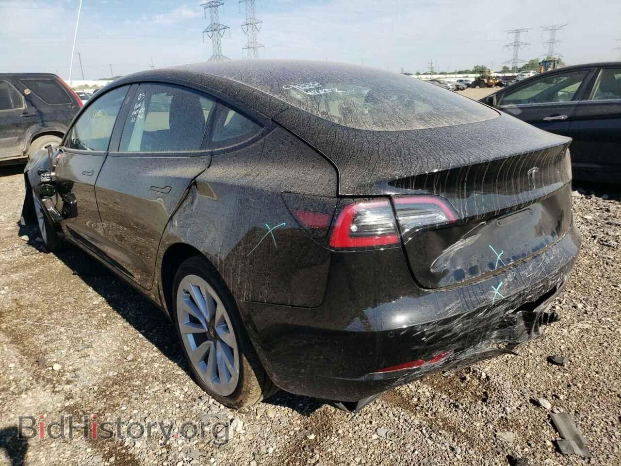 2022 TESLA MODEL 3 - VIN: 5YJ3E1EA1NF185190 - Фото 3
