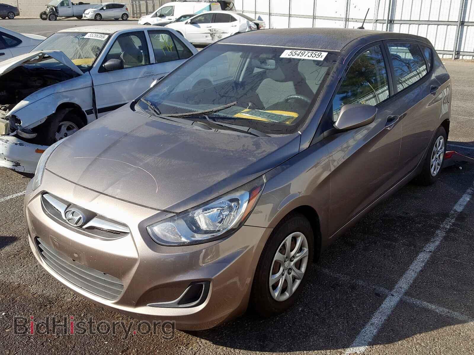 2013 HYUNDAI ACCENT - VIN: KMHCT5AE1DU065459 - Фото 2
