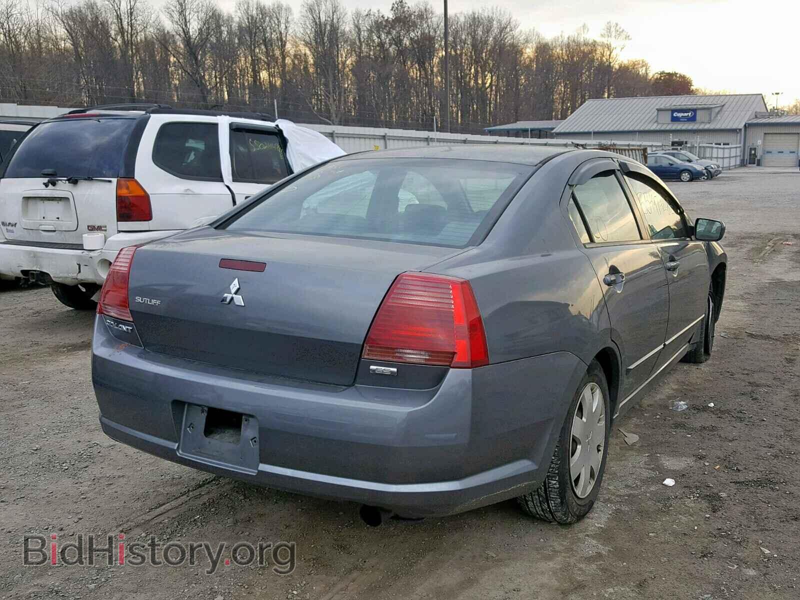 2004 MITSUBISHI GALANT - VIN: 4A3AB36F14E101159 - Фото 4