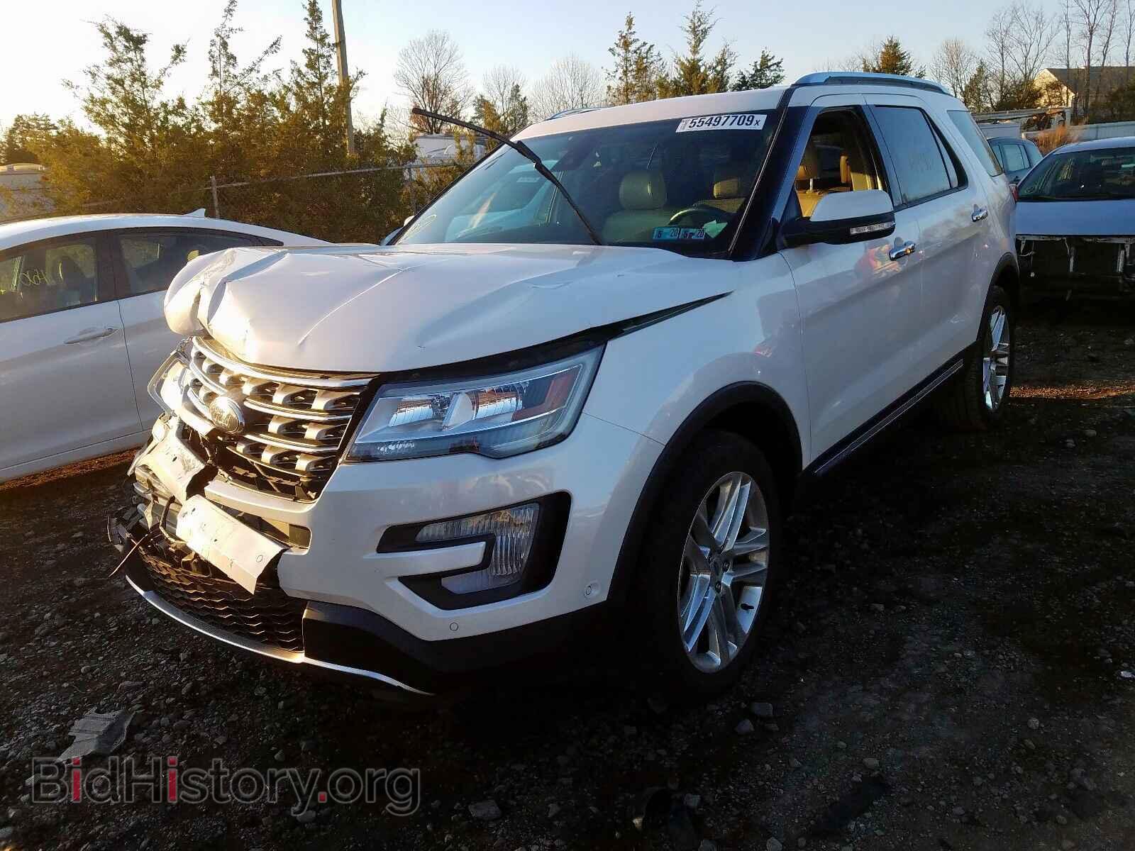 2017 FORD EXPLORER L - VIN: 1FM5K8F81HGC30107 - Фото 2