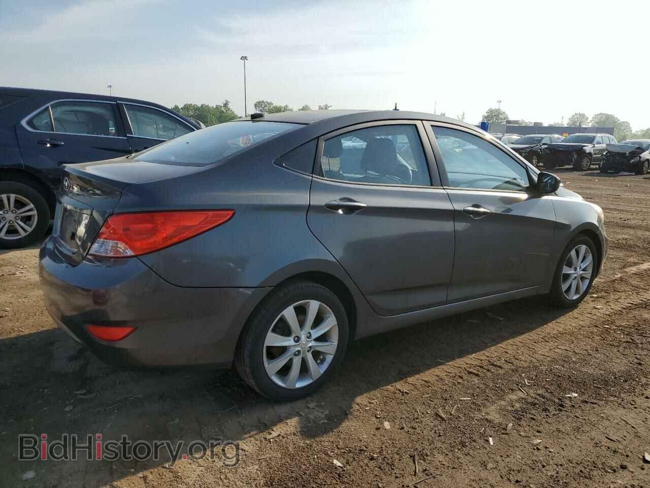 2012 HYUNDAI ACCENT - VIN: KMHCU4AE2CU076492 - Photo 3