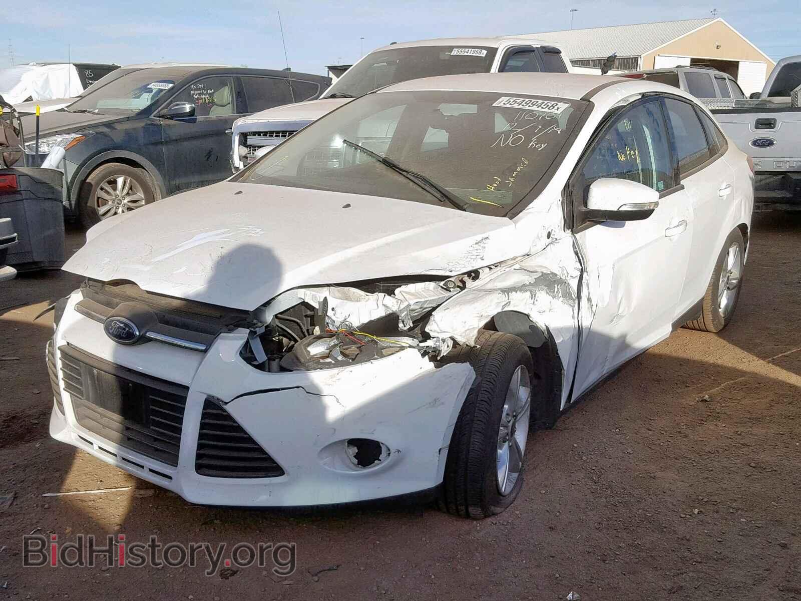 2014 FORD FOCUS - VIN: 1FADP3F2XEL349542 - Фото 2