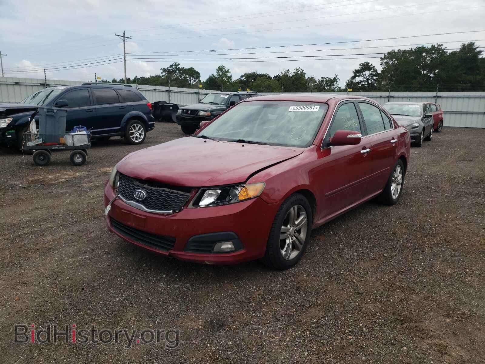 2009 KIA OPTIMA - VIN: KNAGE224495335660 - Фото 2