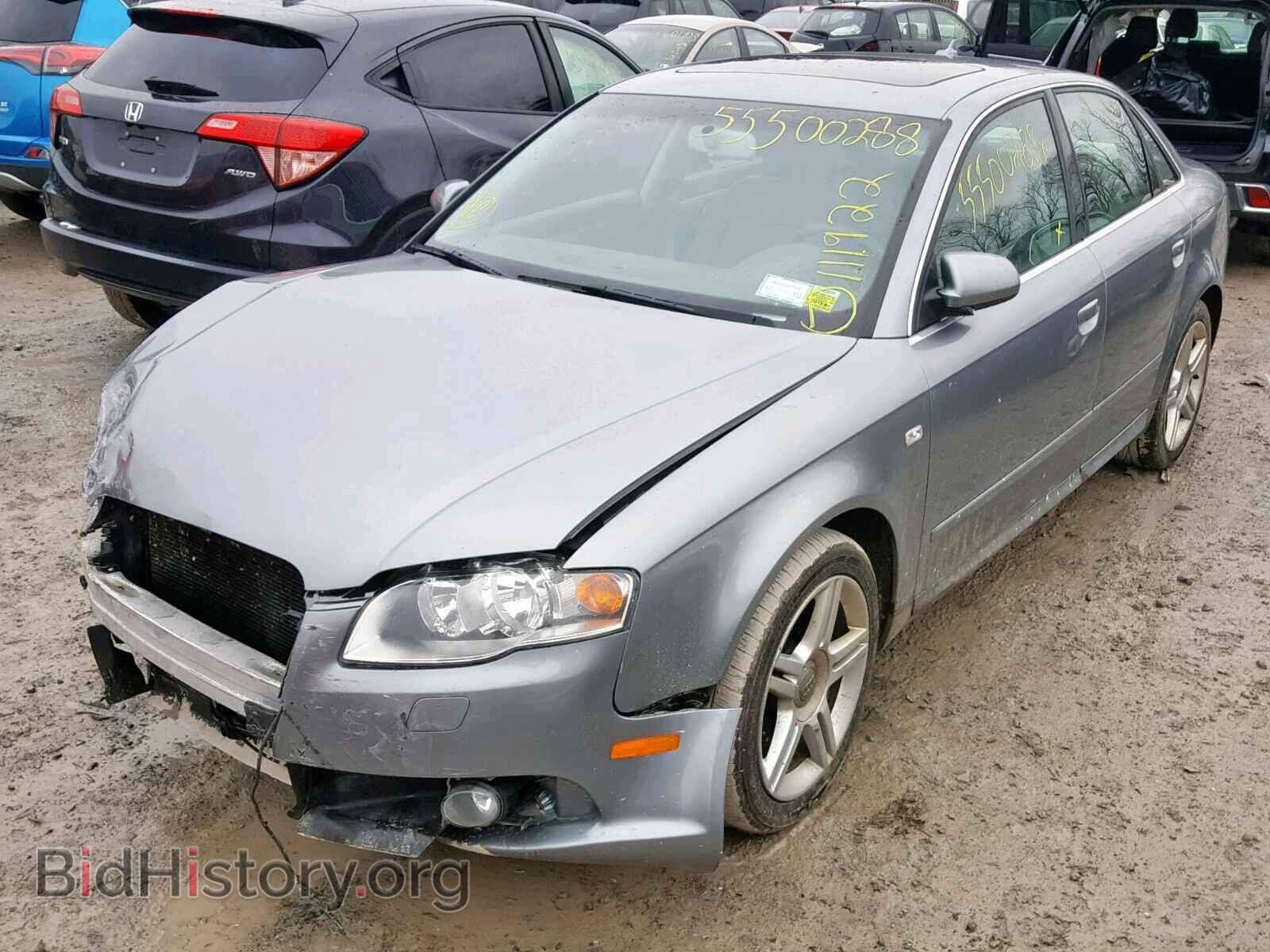 2008 AUDI A4 - VIN: WAUDF78E58A052977 - Фото 2