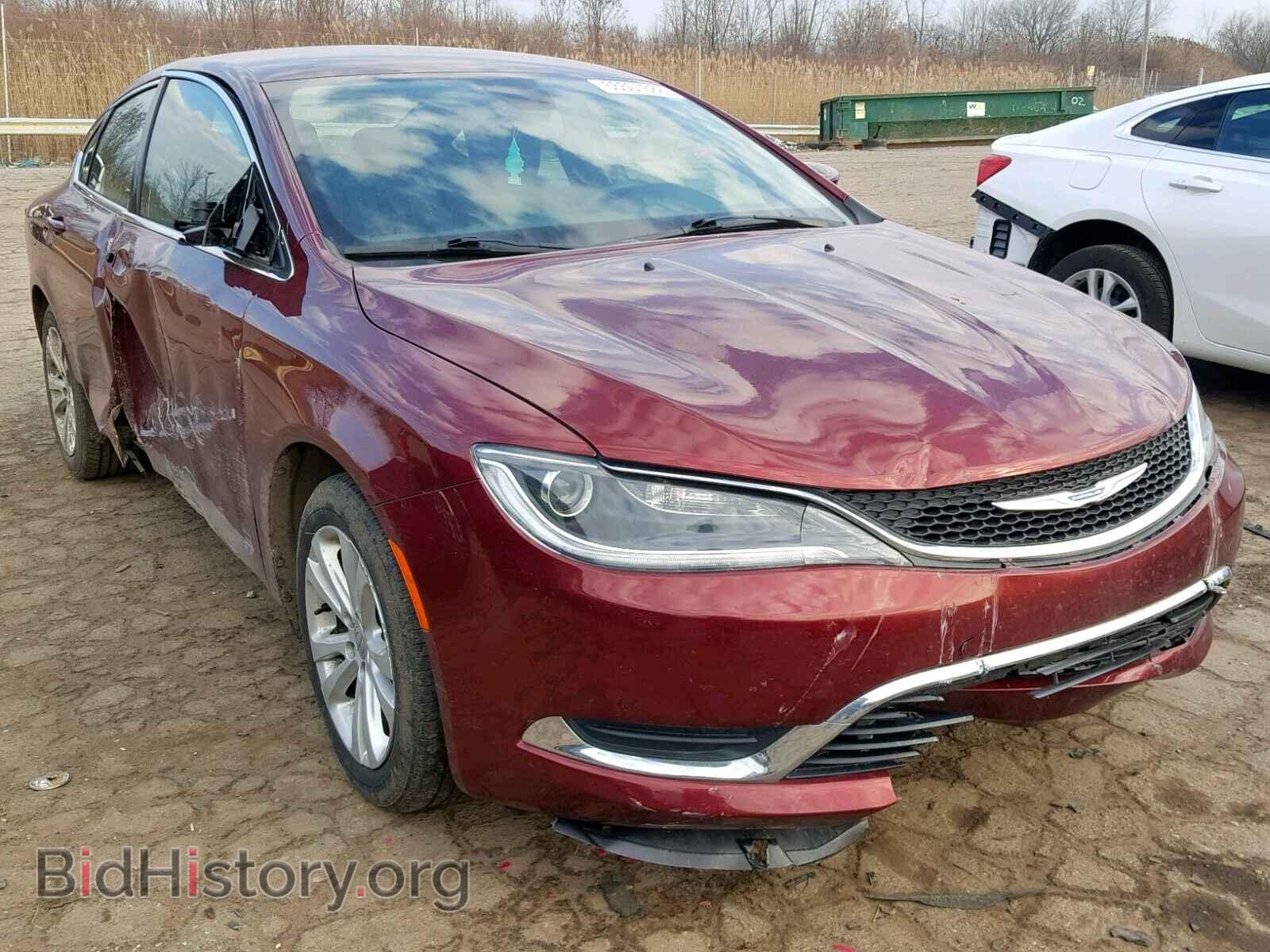 Фотография 1C3CCCAB1GN120395 - CHRYSLER 200 2016