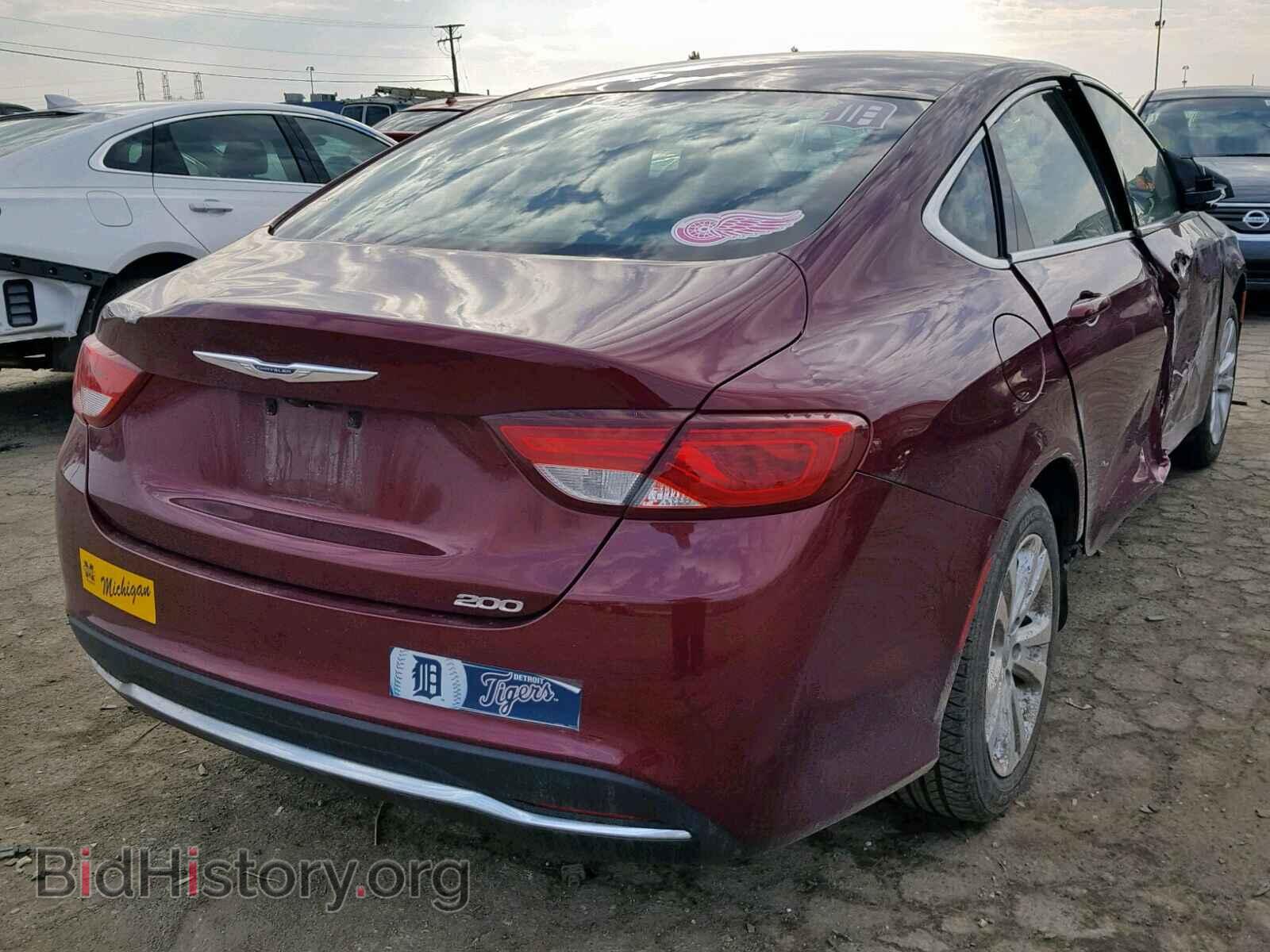 2016 CHRYSLER 200 - VIN: 1C3CCCAB1GN120395 - Фото 4