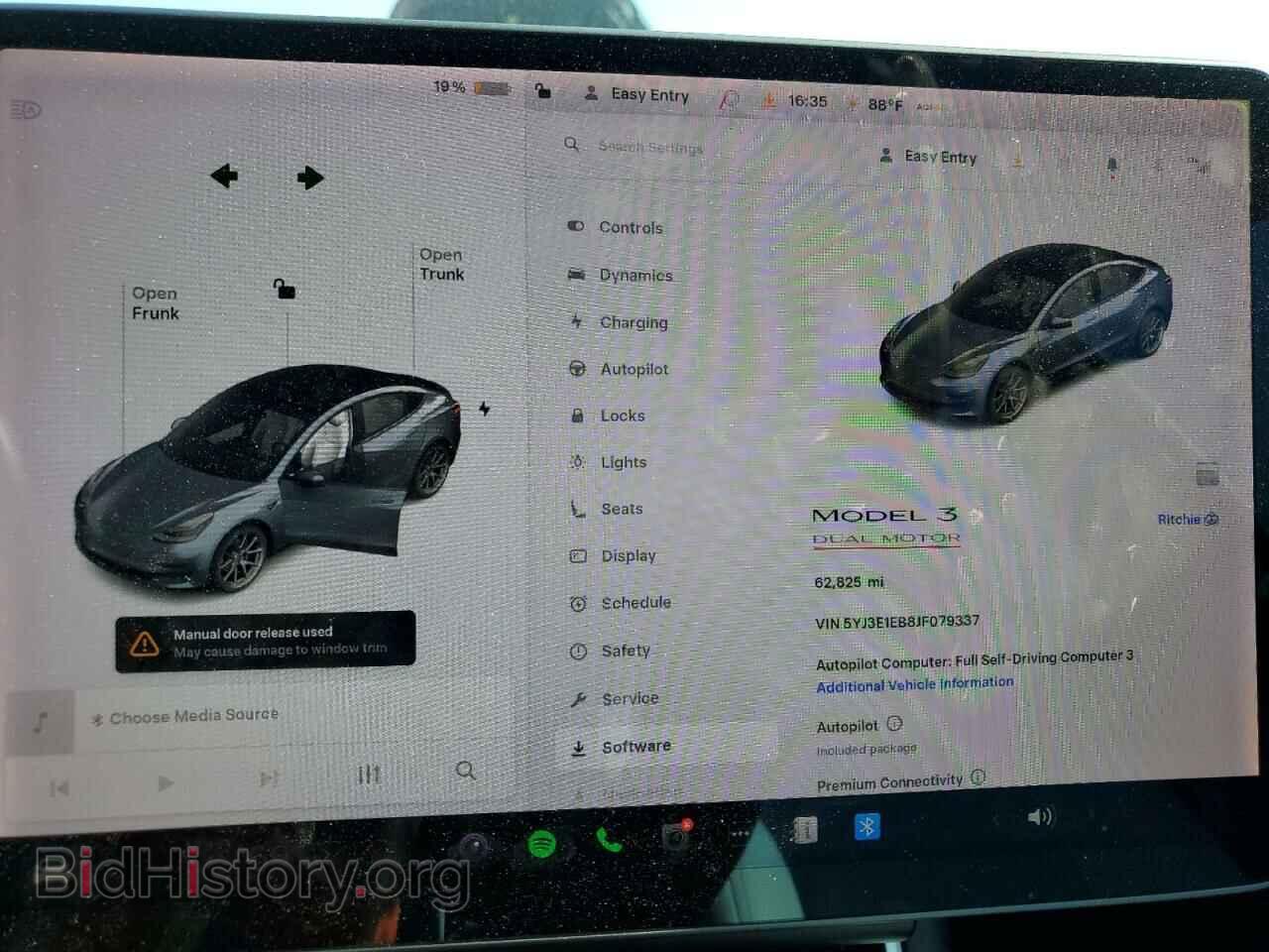 2018 TESLA MODEL 3 - VIN: 5YJ3E1EB8JF079337 - Photo 9