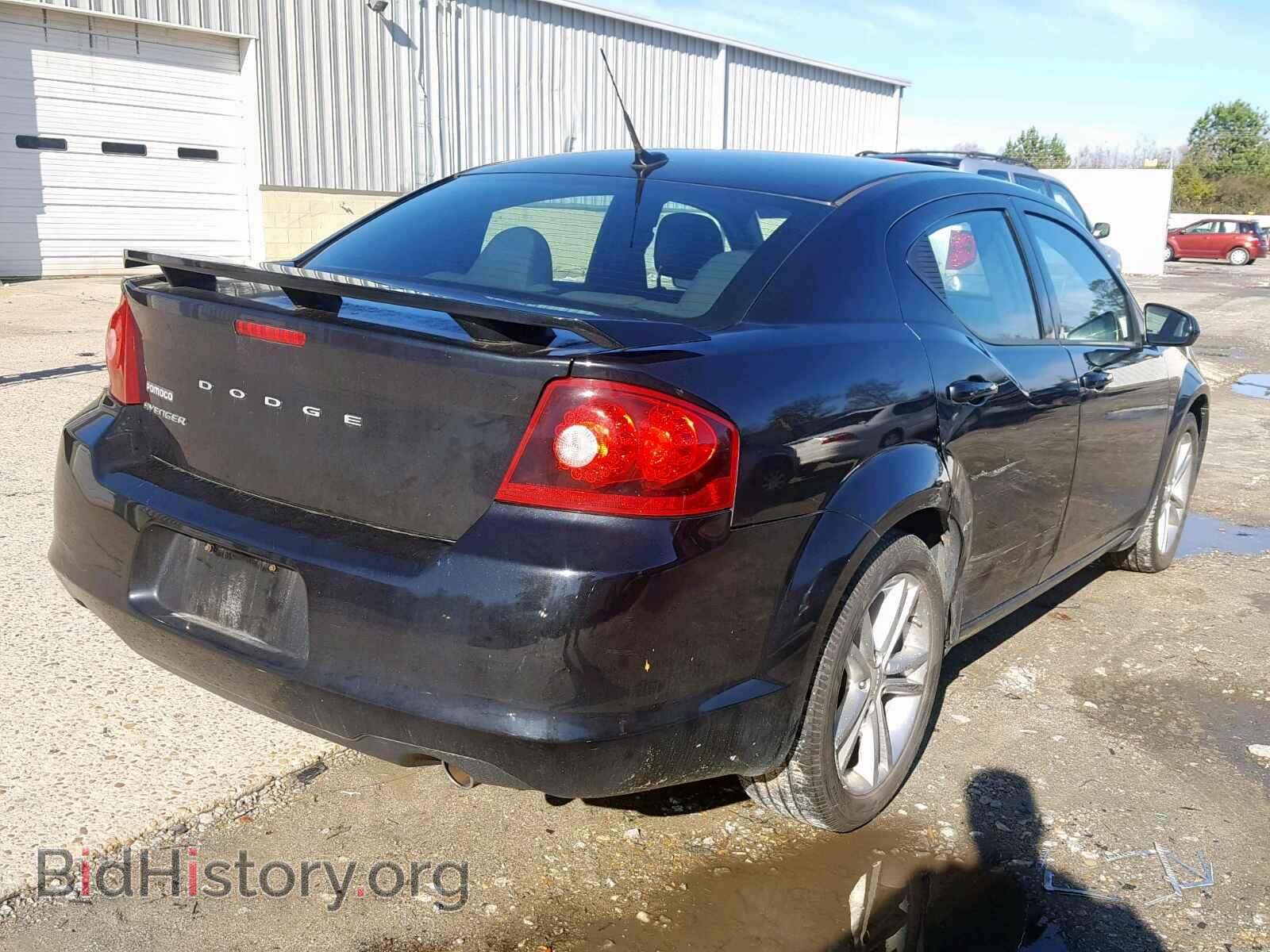 2011 DODGE AVENGER - VIN: 1B3BD1FG8BN512278 - Фото 4