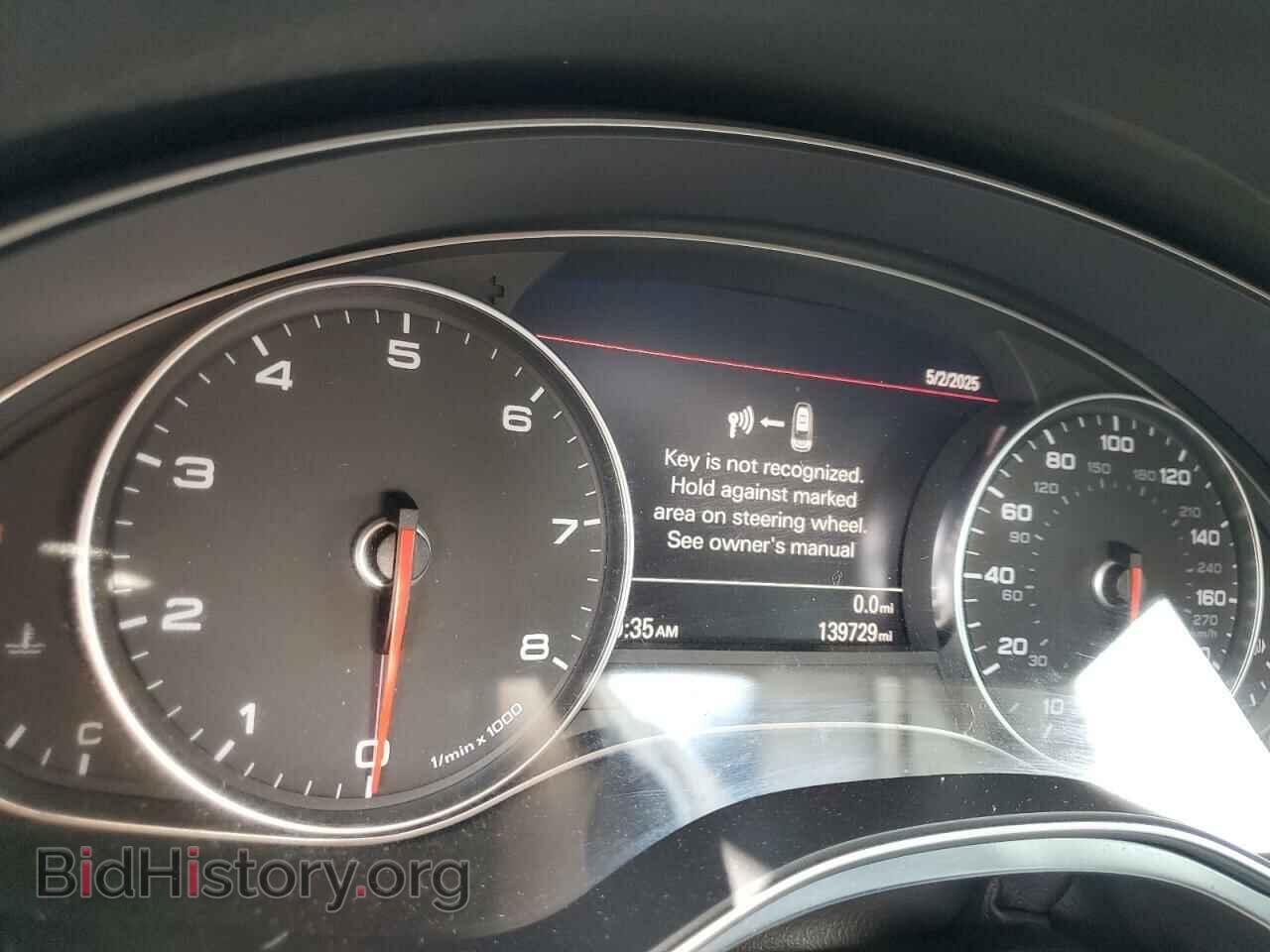 2012 AUDI A6 - VIN: WAUGGAFCXCN103030 - Фото 9