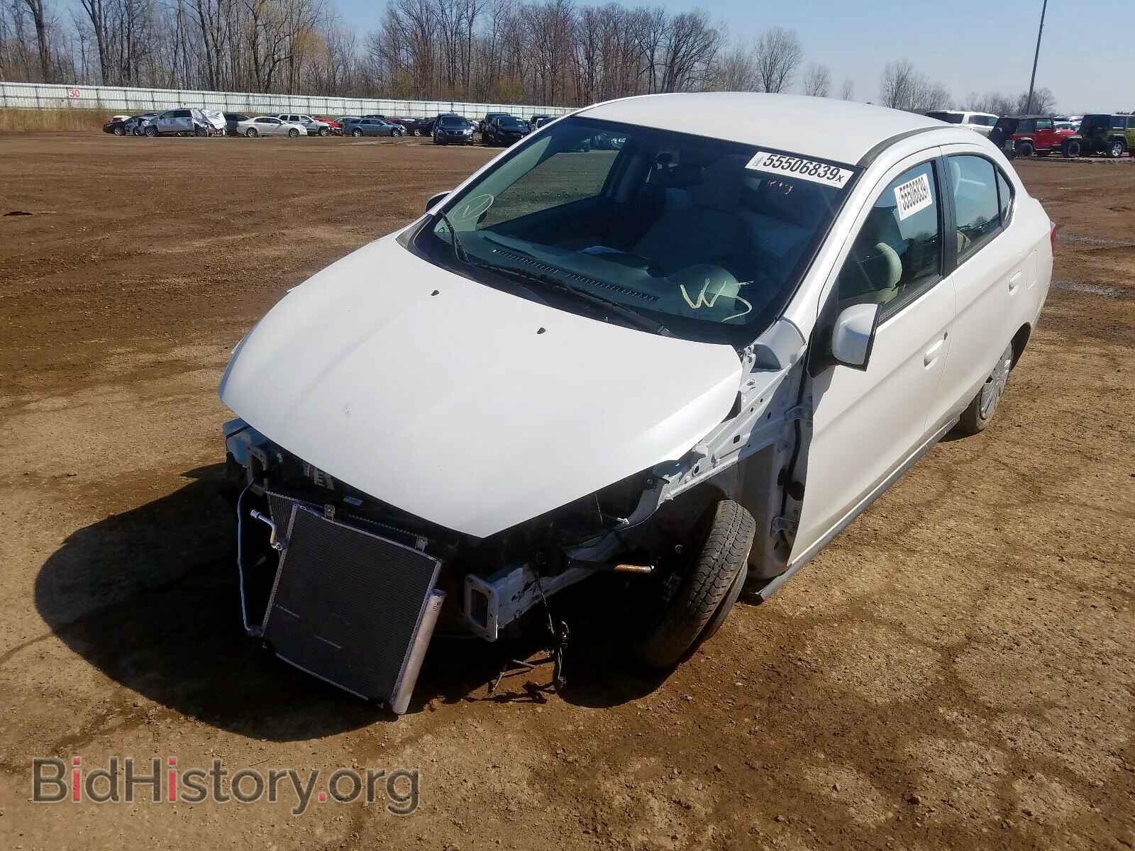 2019 MITSUBISHI MIRAGE - VIN: ML32F3FJ9KHF04355 - Фото 2