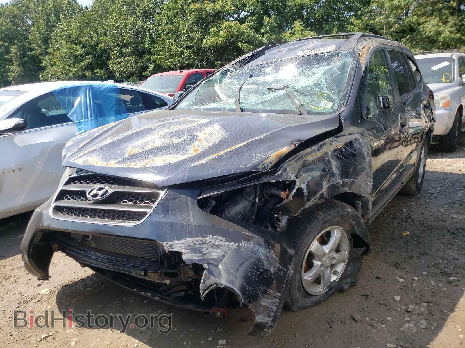 2007 HYUNDAI SANTA FE - VIN: 5NMSG73D77H104197 - Фото 2