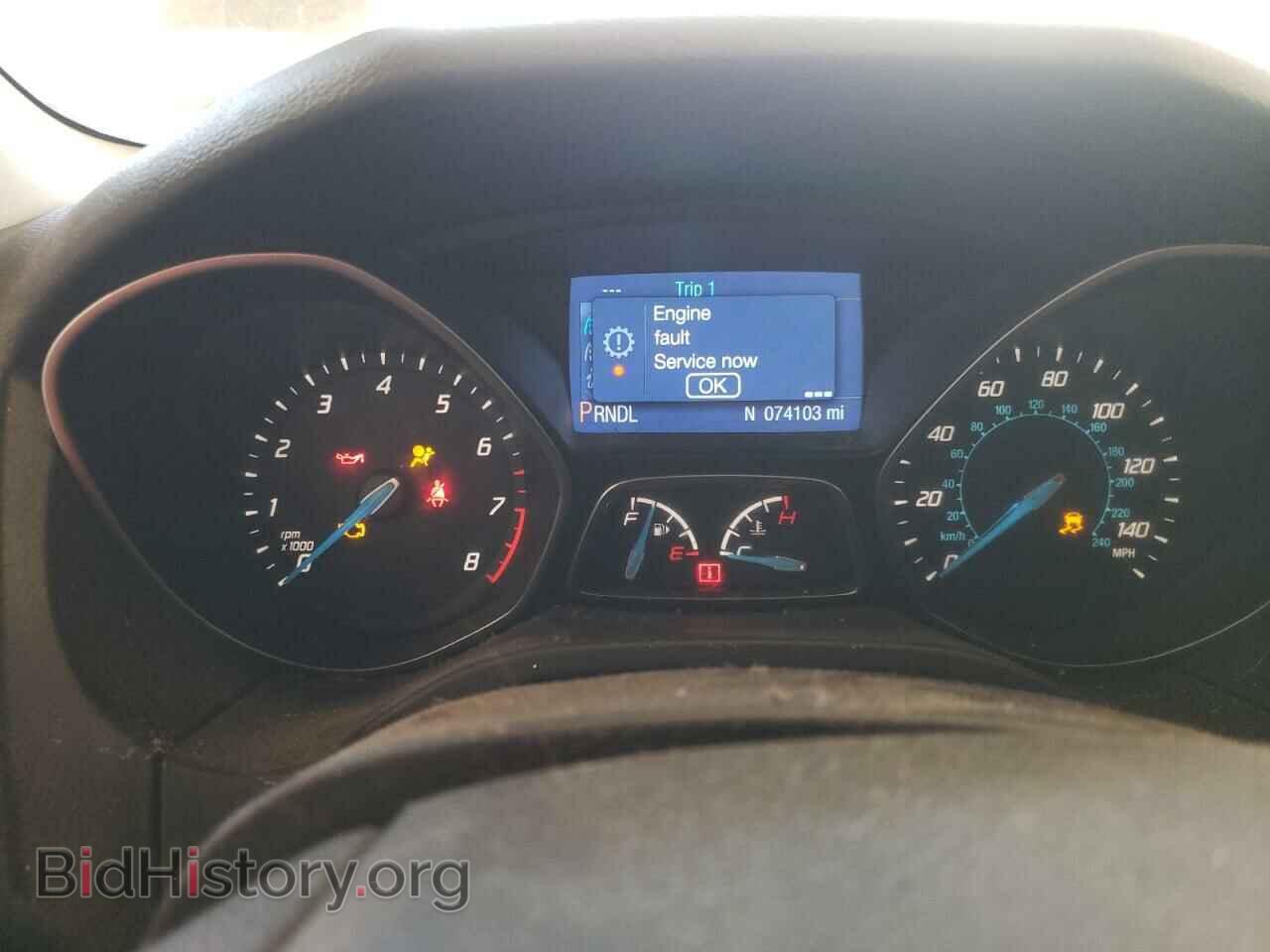2014 FORD FOCUS - VIN: 1FADP3F28EL351385 - Фото 9