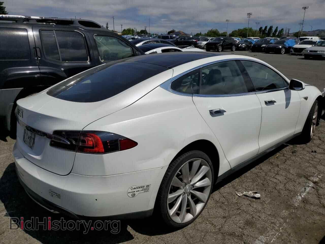 2012 TESLA MODEL S - VIN: 5YJSA1DP5CFS00610 - Фото 3