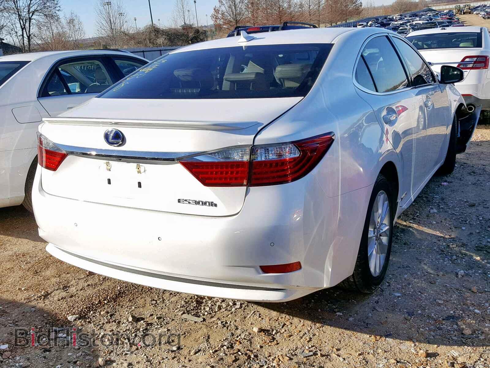 2013 LEXUS ES300 - VIN: JTHBW1GG8D2017122 - Фото 4