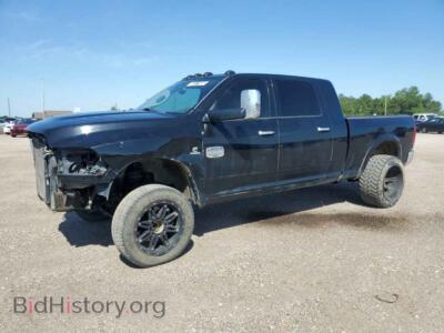 2012 Dodge RAM 3500 Longhorn, black — VIN 3C63D3NL2CG254919, Copart