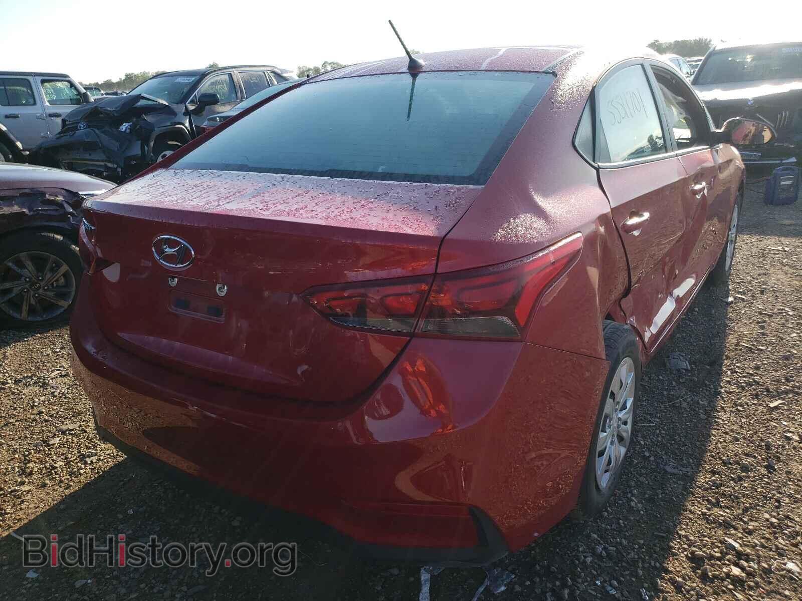 2021 HYUNDAI ACCENT - VIN: 3KPC24A66ME144182 - Фото 4