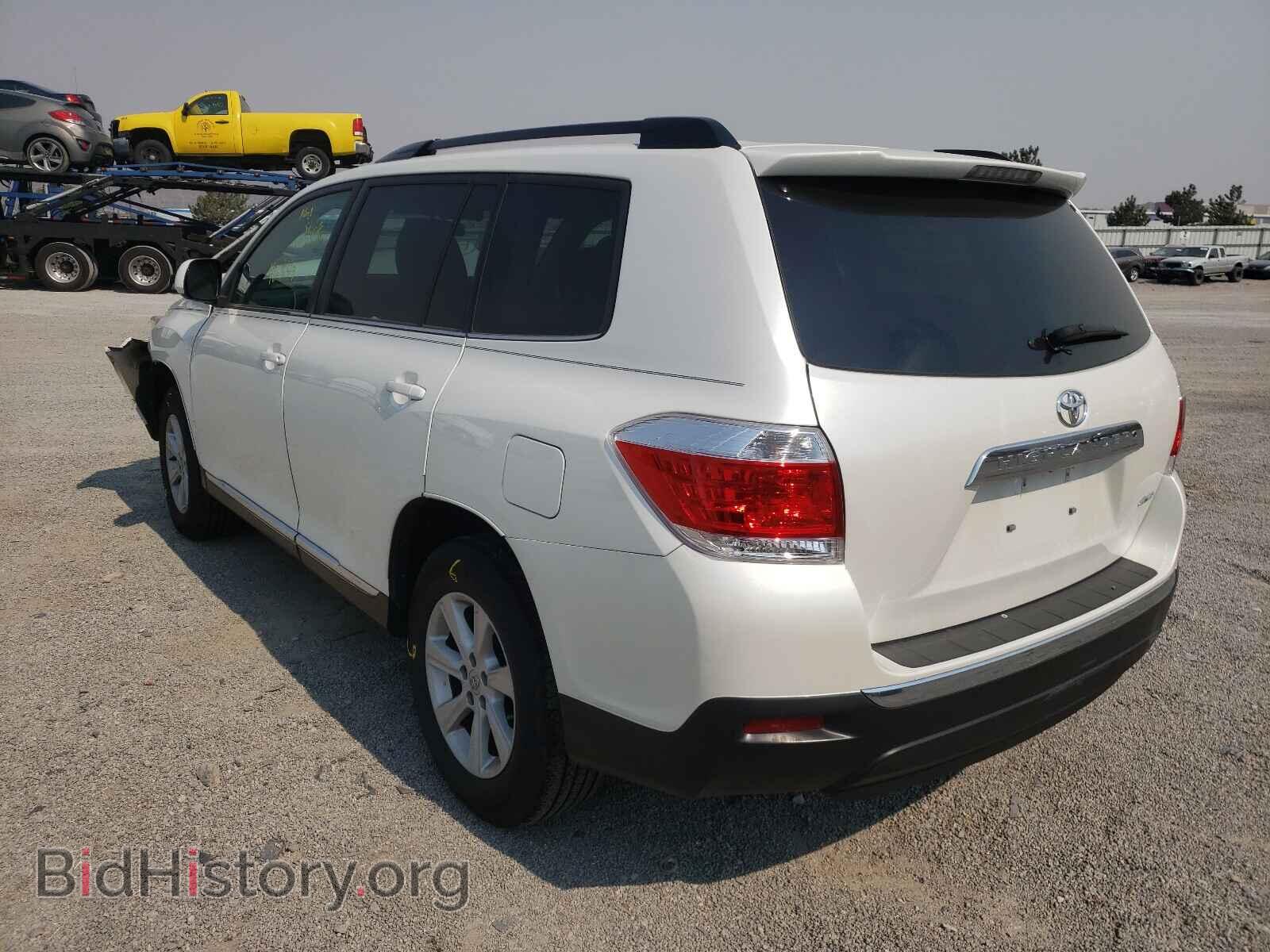 2013 TOYOTA HIGHLANDER - VIN: 5TDBK3EH4DS229755 - Фото 3