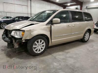 2015 Chrysler MINIVAN Touring, gold — VIN 2C4RC1BG8FR588047, Copart