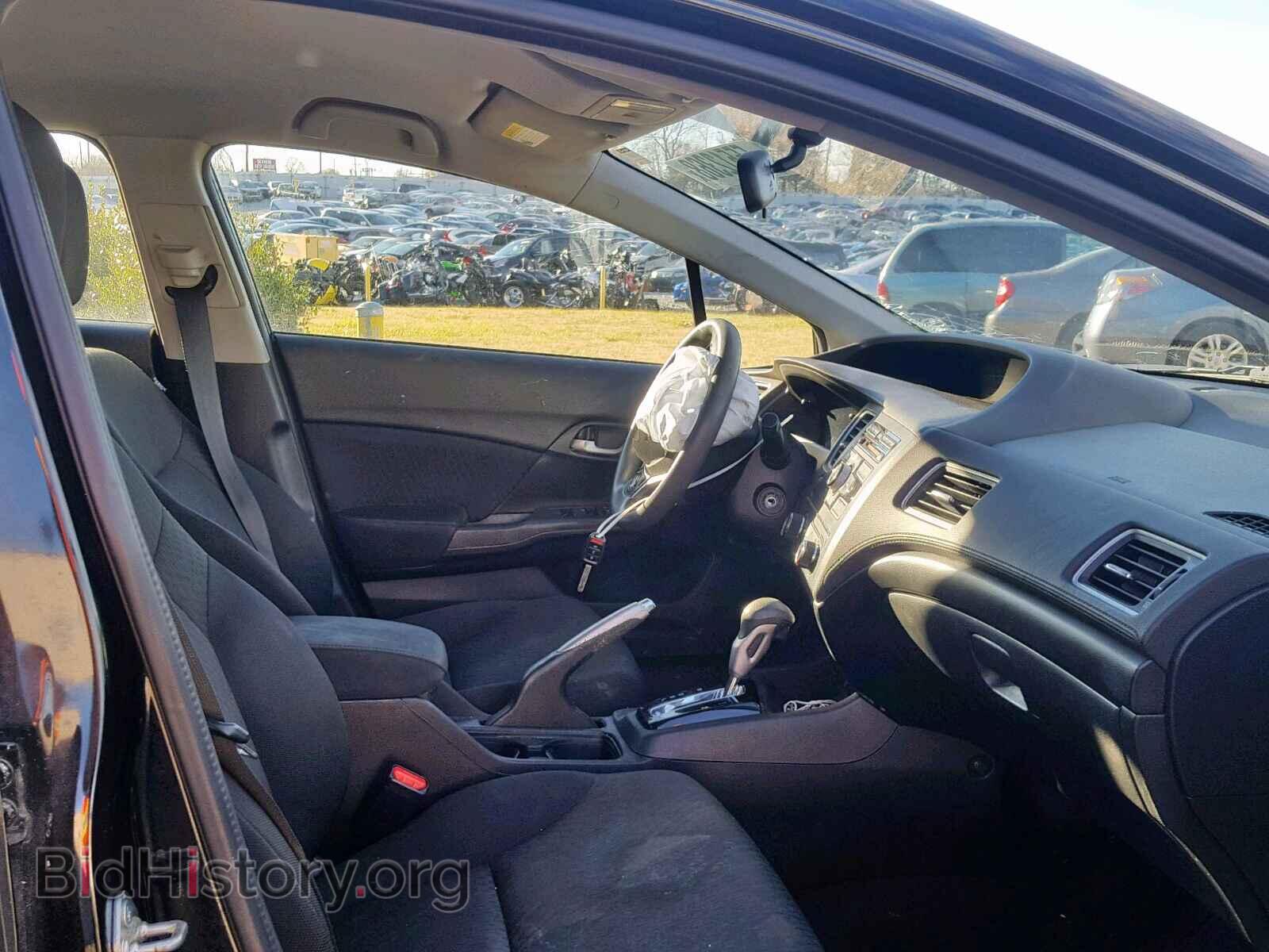 2014 HONDA CIVIC LX - VIN: 2HGFB2F56EH523675 - Фото 5