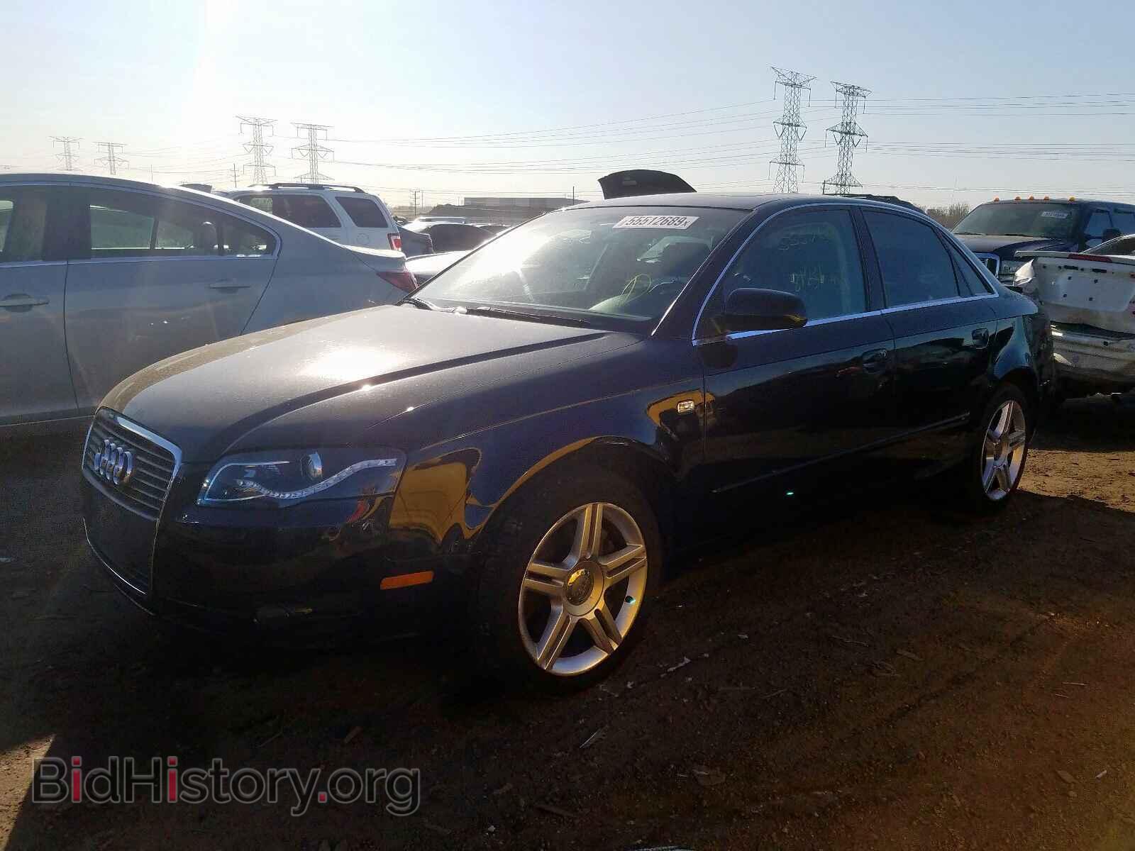 2007 AUDI A4 - VIN: WAUDF78E67A255729 - Фото 2