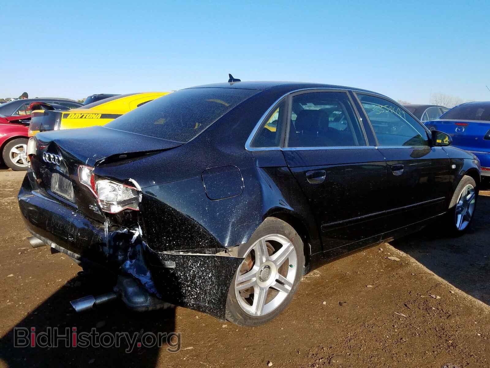 2007 AUDI A4 - VIN: WAUDF78E67A255729 - Фото 4