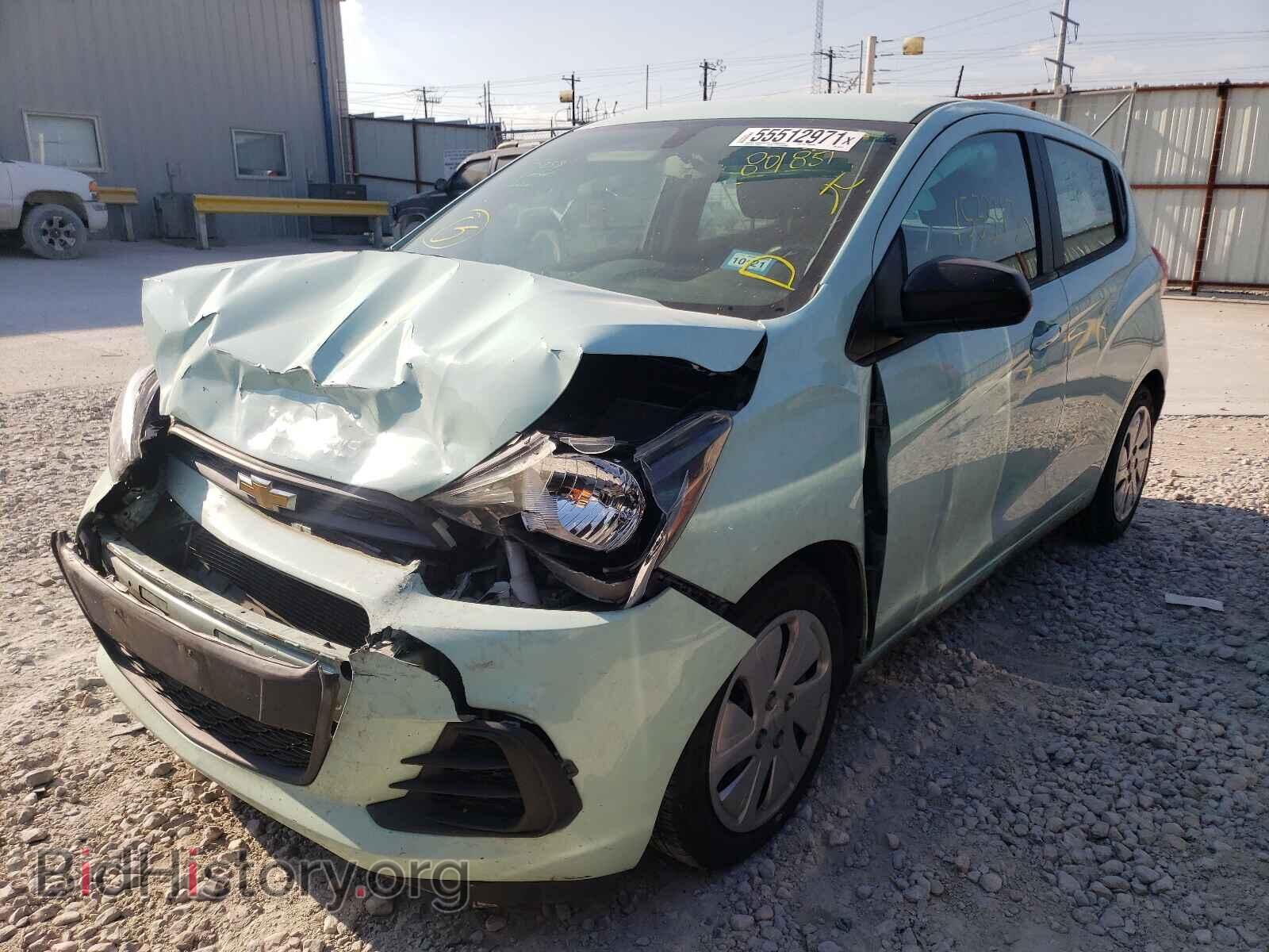 2017 CHEVROLET SPARK - VIN: KL8CB6SA5HC801851 - Фото 2