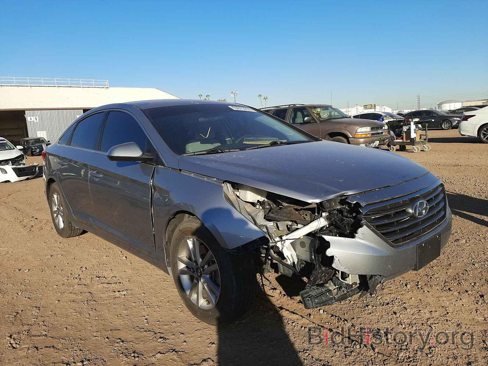 Фотография 5NPE24AFXHH535510 - HYUNDAI SONATA 2017