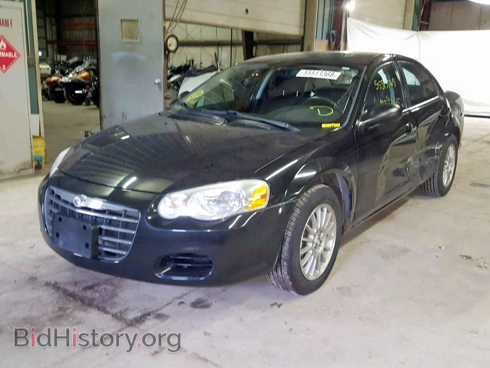 2004 CHRYSLER SEBRING - VIN: 1C3EL56R94N227166 - Фото 2