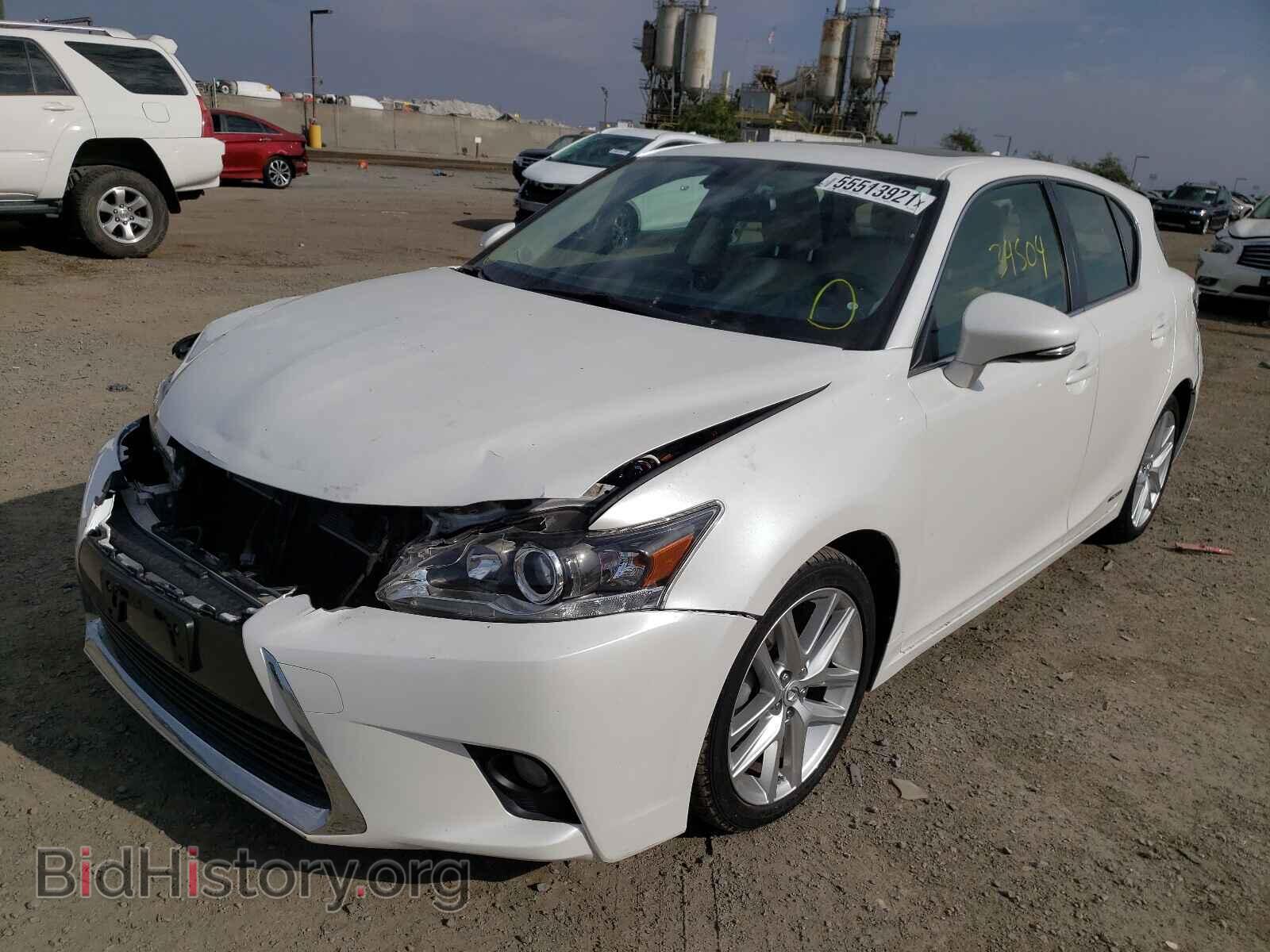 2017 LEXUS CT 200 - VIN: JTHKD5BH5H2293356 - Фото 2