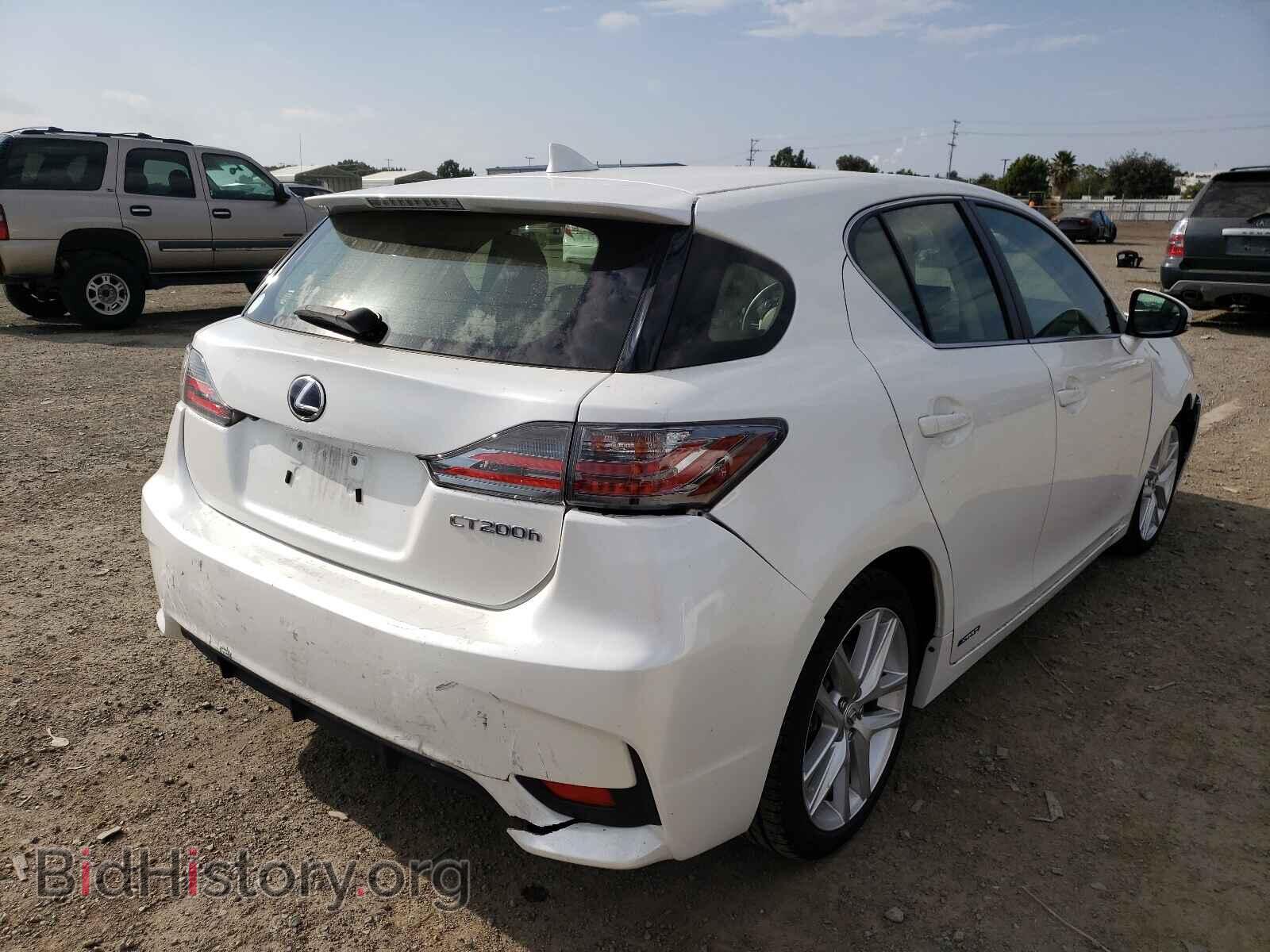 2017 LEXUS CT 200 - VIN: JTHKD5BH5H2293356 - Фото 4