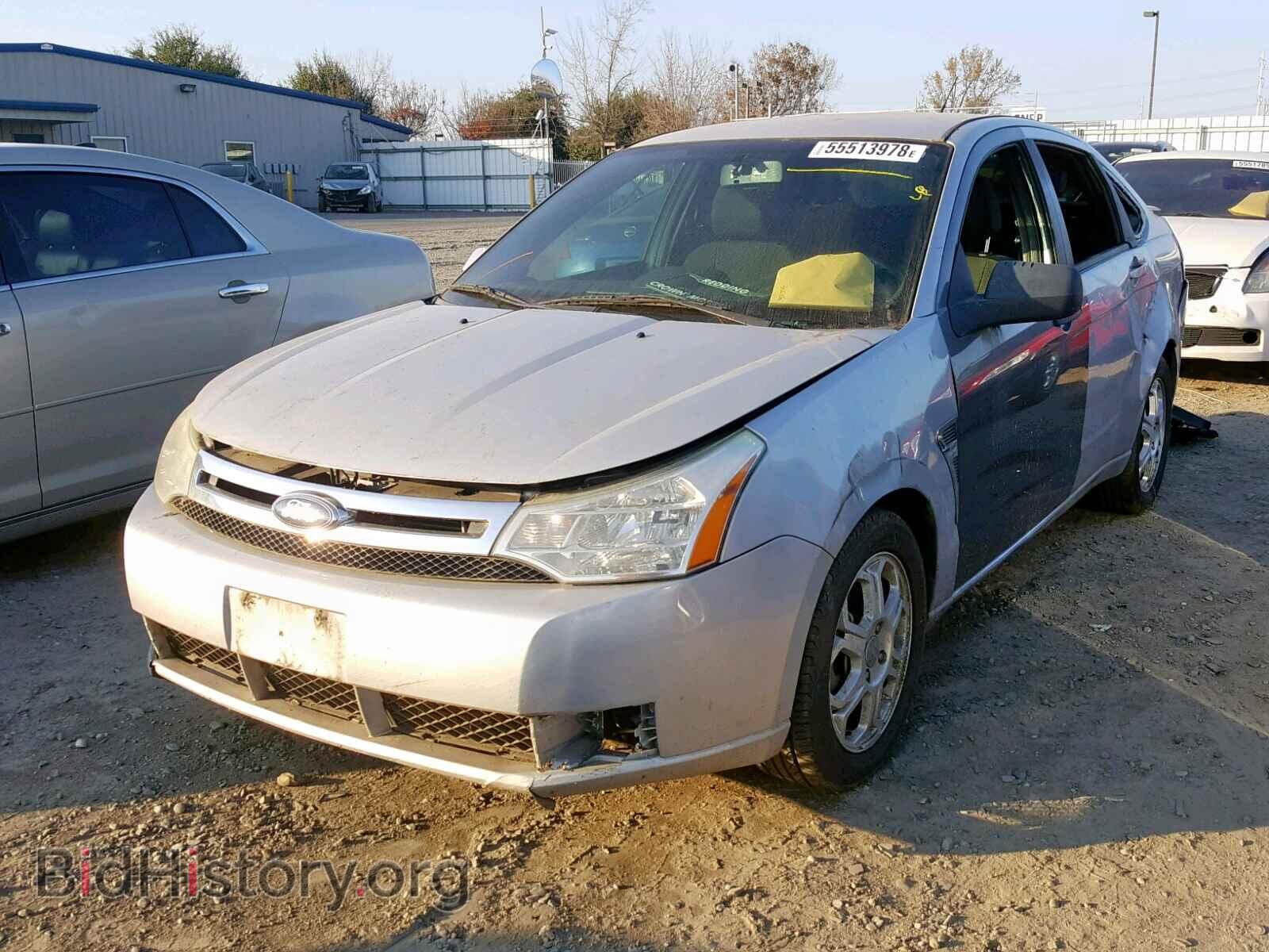2008 FORD FOCUS SE - VIN: 1FAHP35N38W293704 - Фото 2