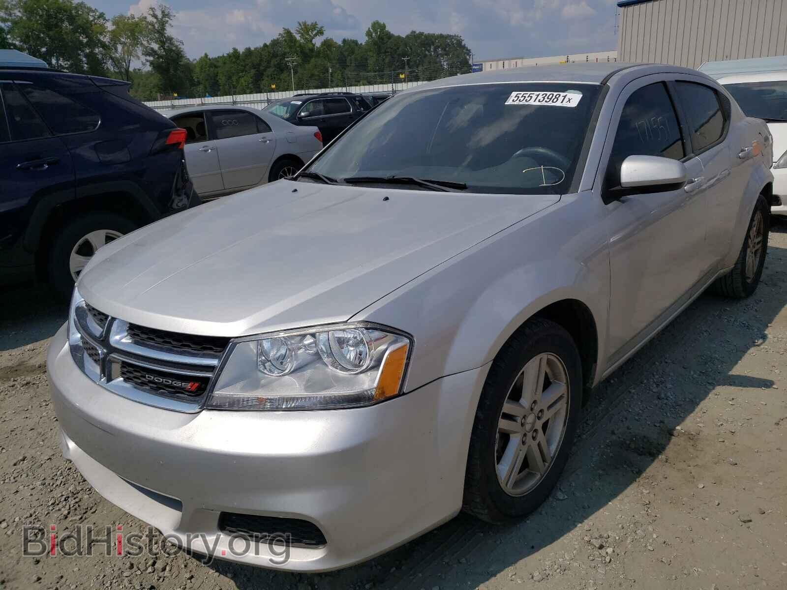 2012 DODGE AVENGER - VIN: 1C3CDZCB3CN219761 - Photo 2